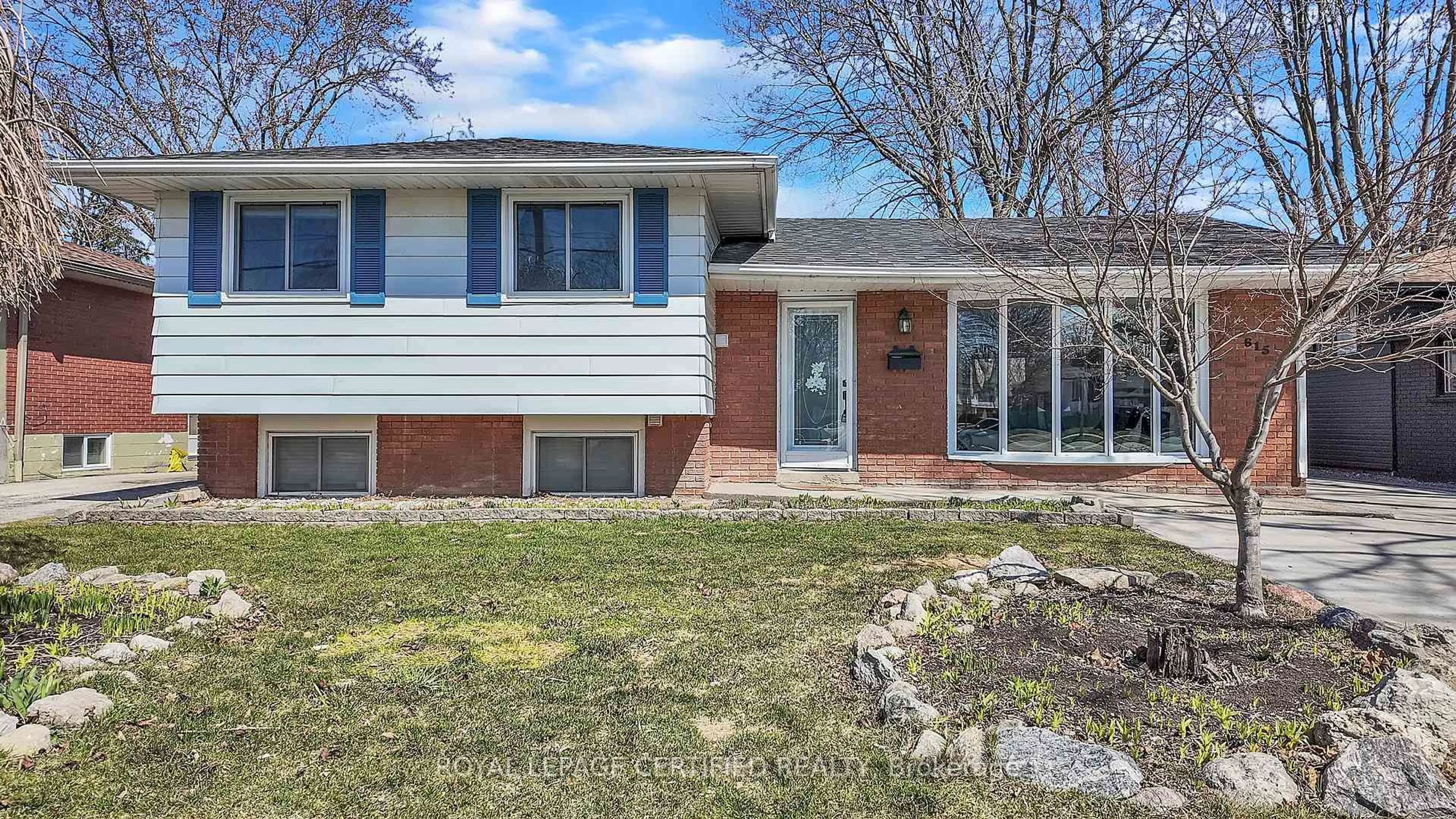 Home with brick exterior material, street for 615 Walkers Line, Burlington Ontario L7N 2E6