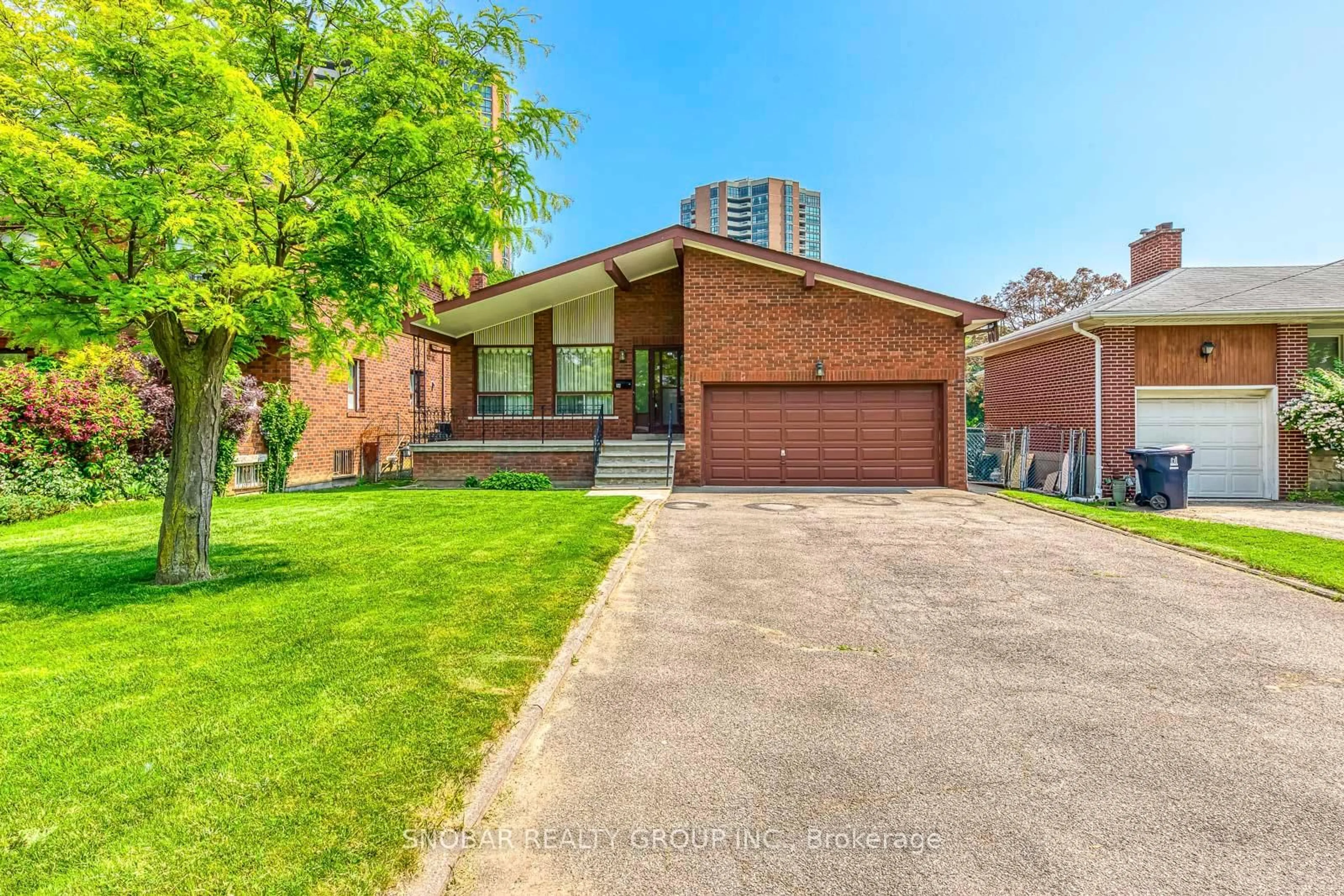 Home with brick exterior material, street for 9A Kingsview Blvd, Toronto Ontario M9R 1T5