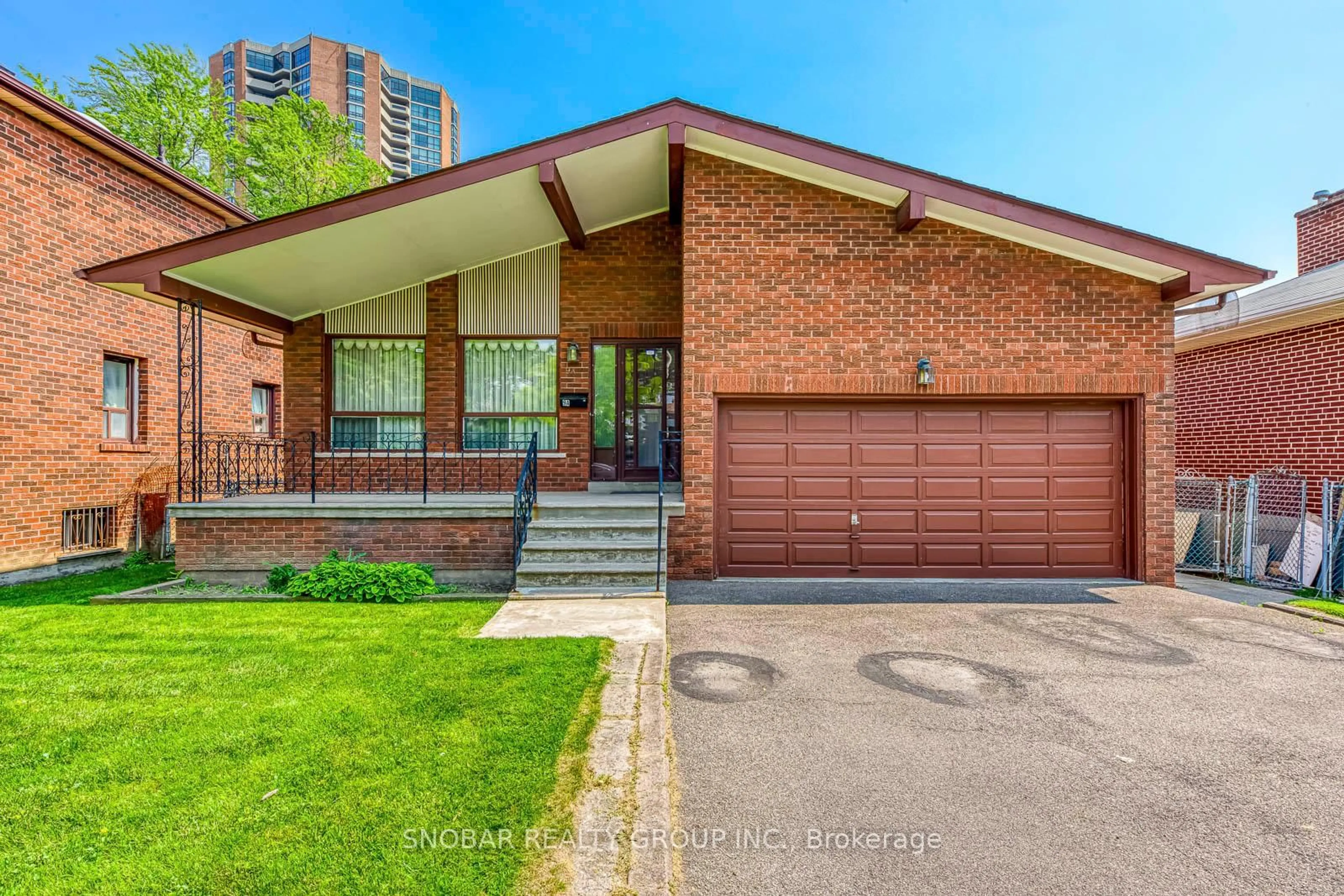 Home with brick exterior material, street for 9A Kingsview Blvd, Toronto Ontario M9R 1T5