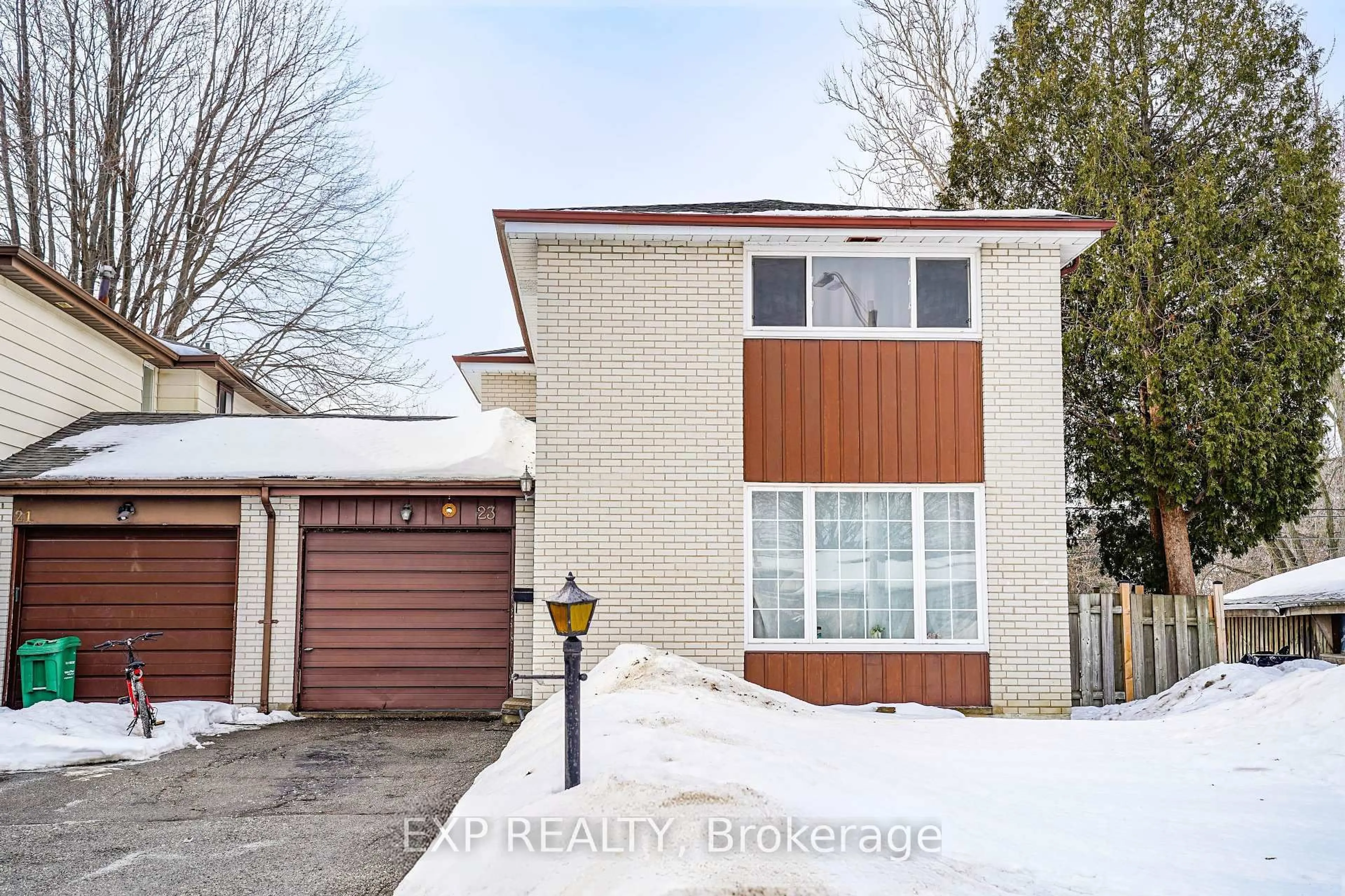 Home with brick exterior material, street for 23 Cloverdale Dr, Brampton Ontario L6T 2T5