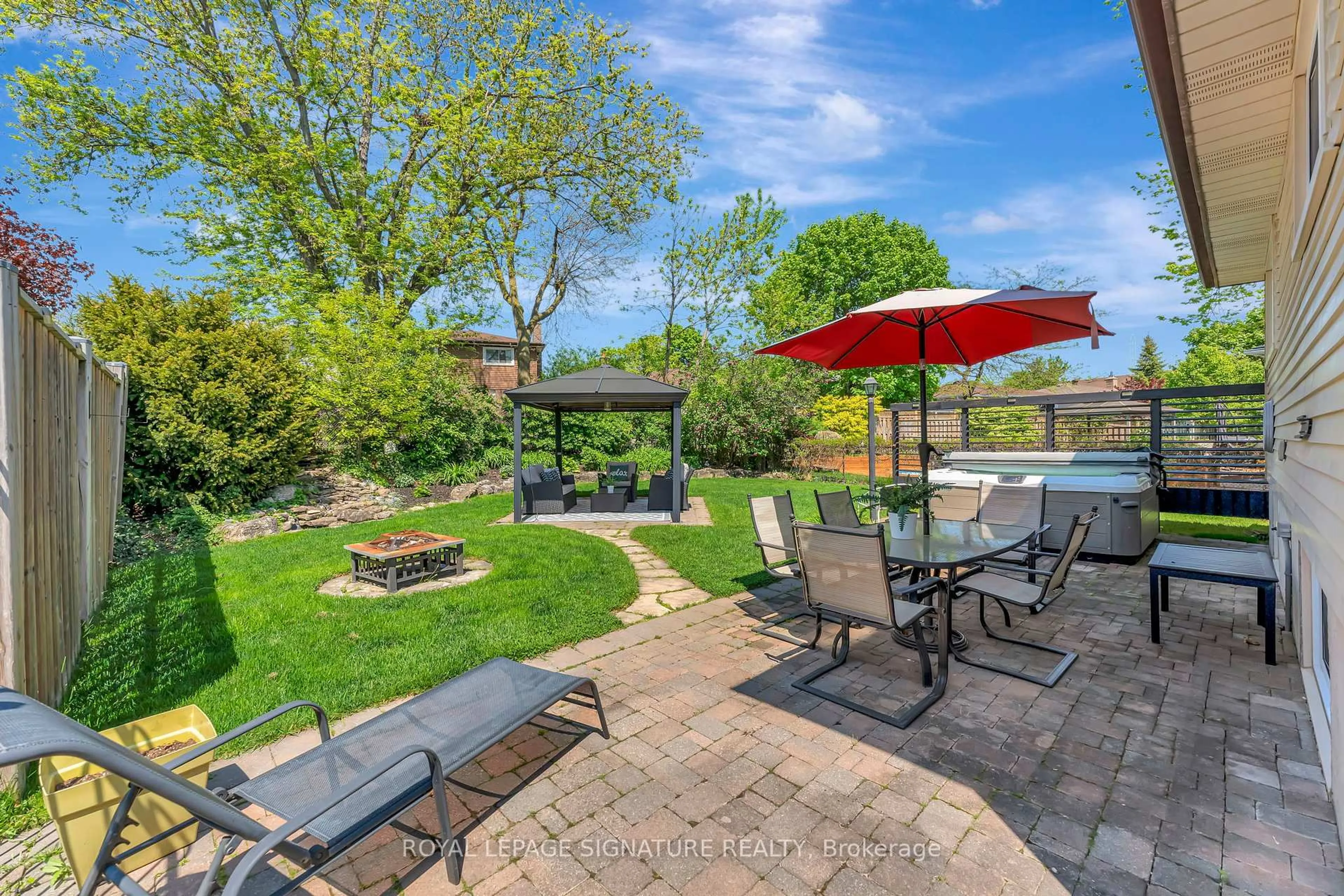 Patio, water/lake/river/ocean view for 717 Coulson Ave, Milton Ontario L9T 4J3