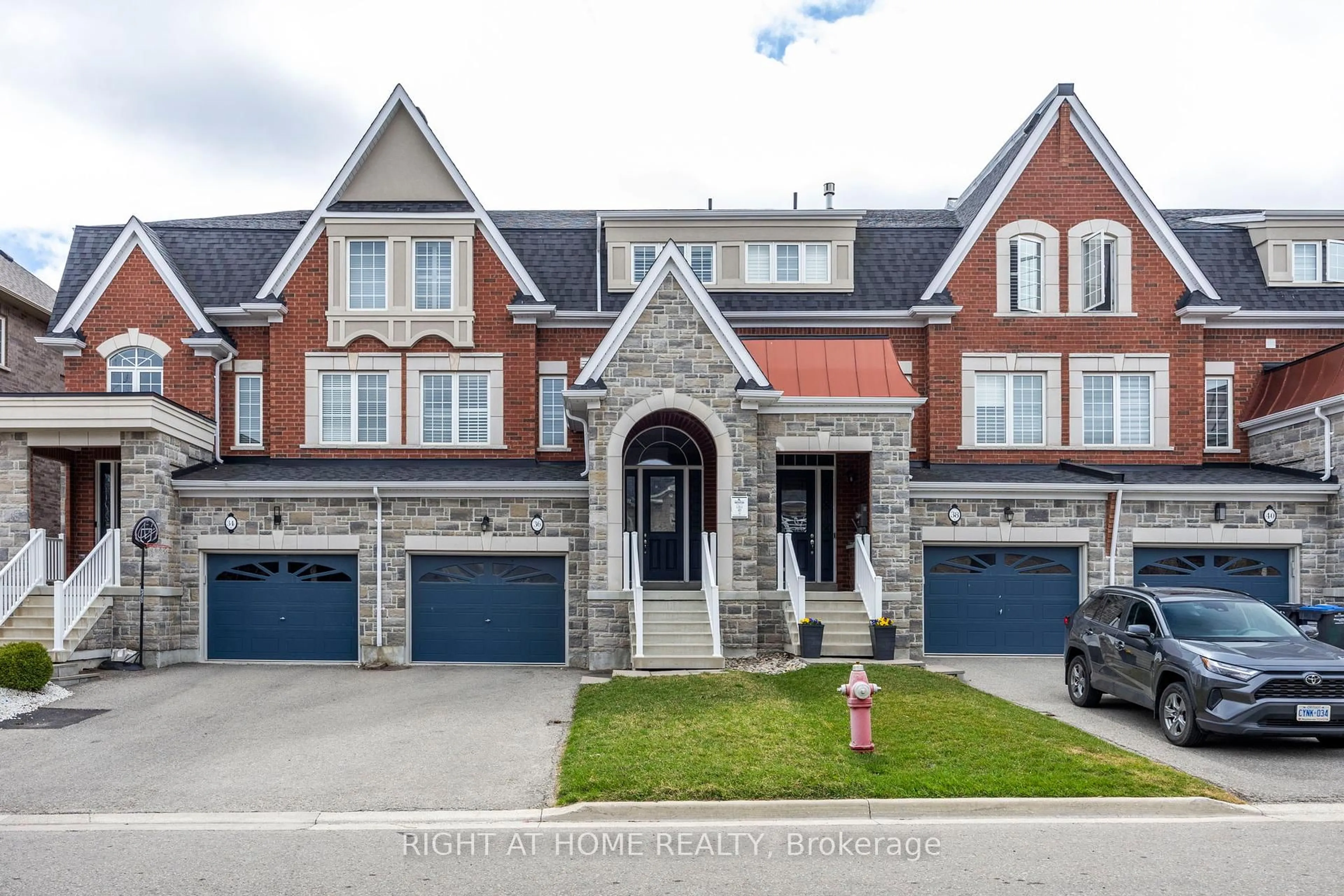 Home with brick exterior material, street for 36 Meadowcreek Rd, Caledon Ontario L7C 4A1