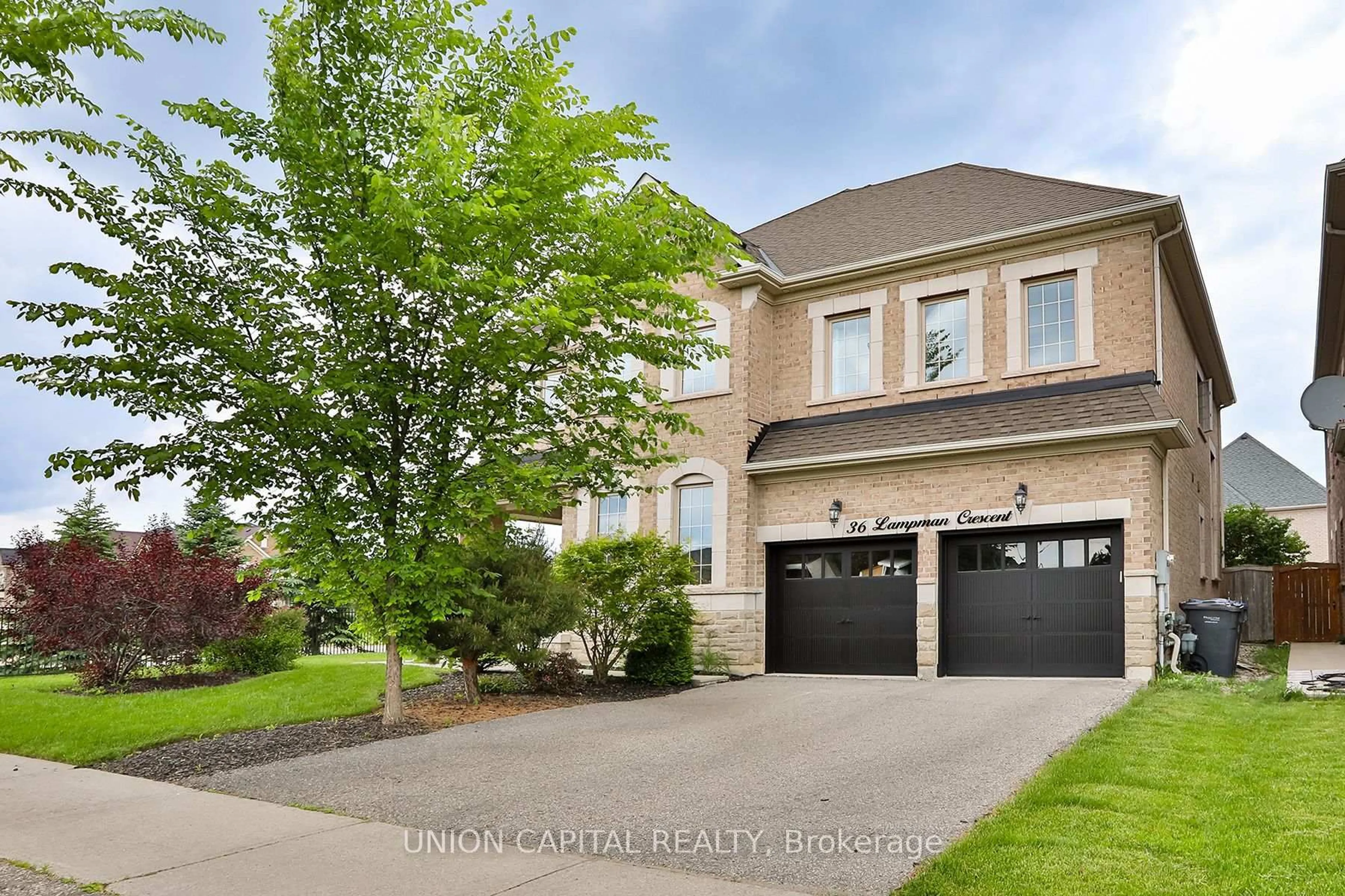 Home with brick exterior material, street for 36 Lampman Cres, Brampton Ontario L6X 0E4