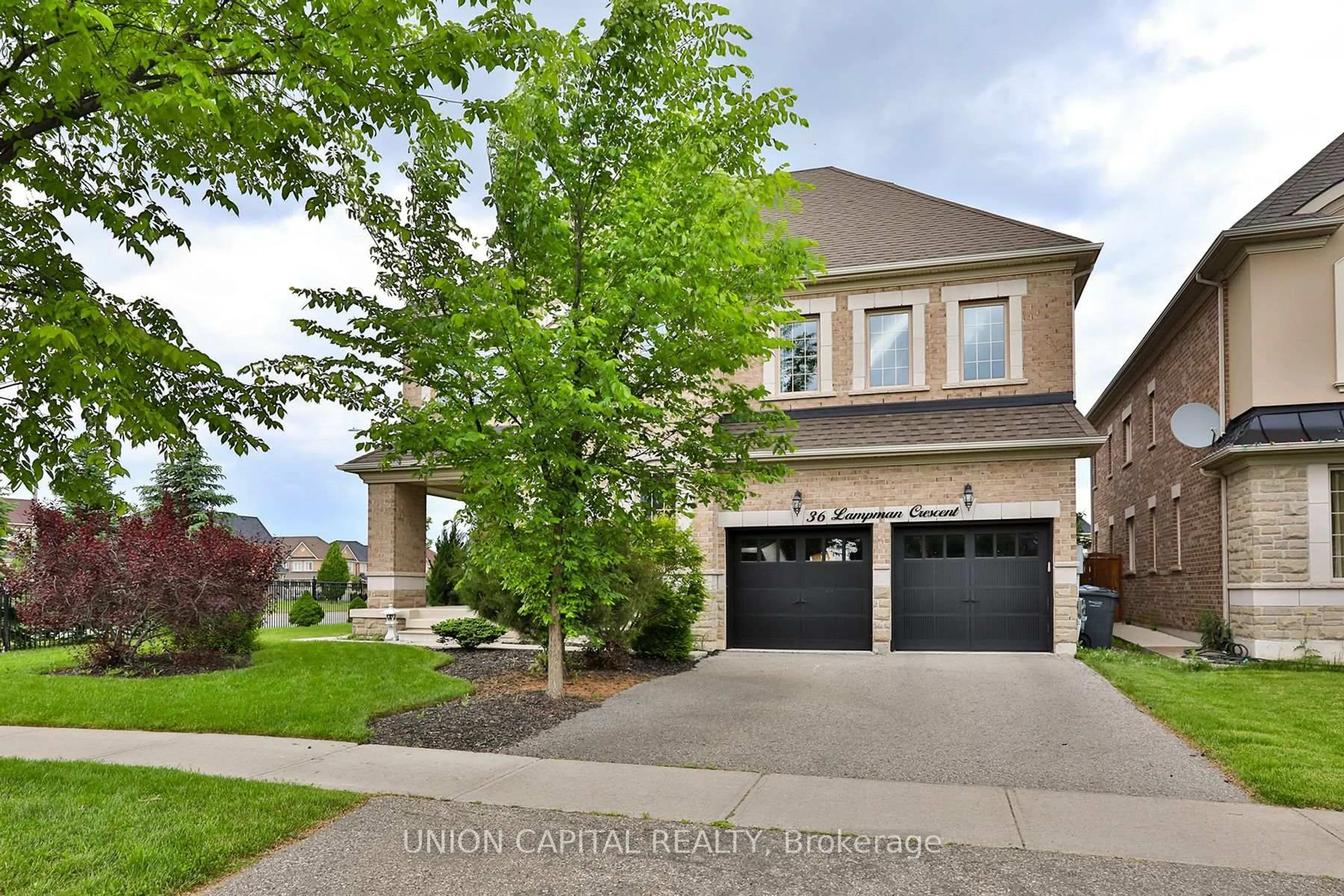 Home with brick exterior material, street for 36 Lampman Cres, Brampton Ontario L6X 0E4