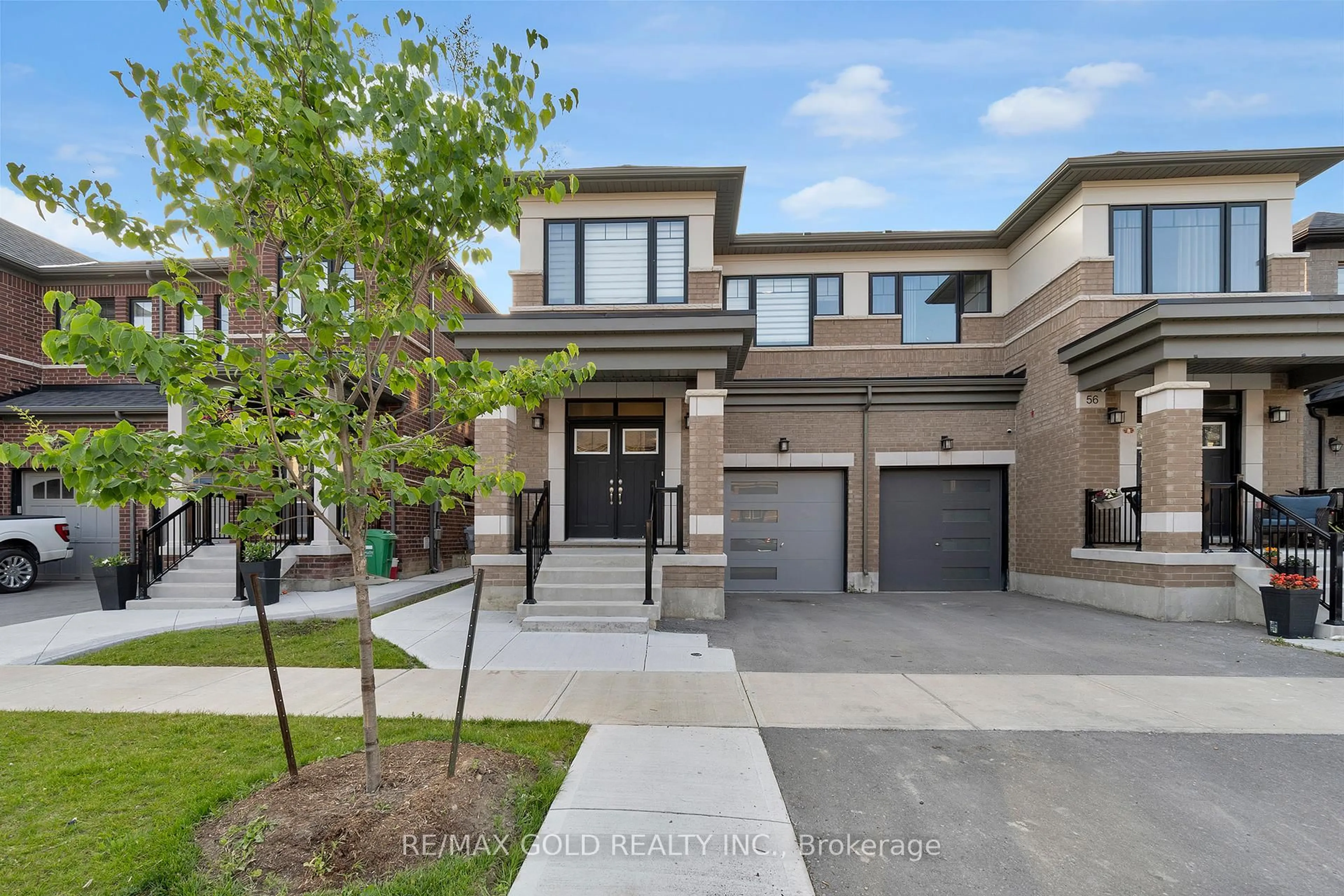Home with brick exterior material, street for 54 Spinland St, Caledon Ontario L7C 4K6