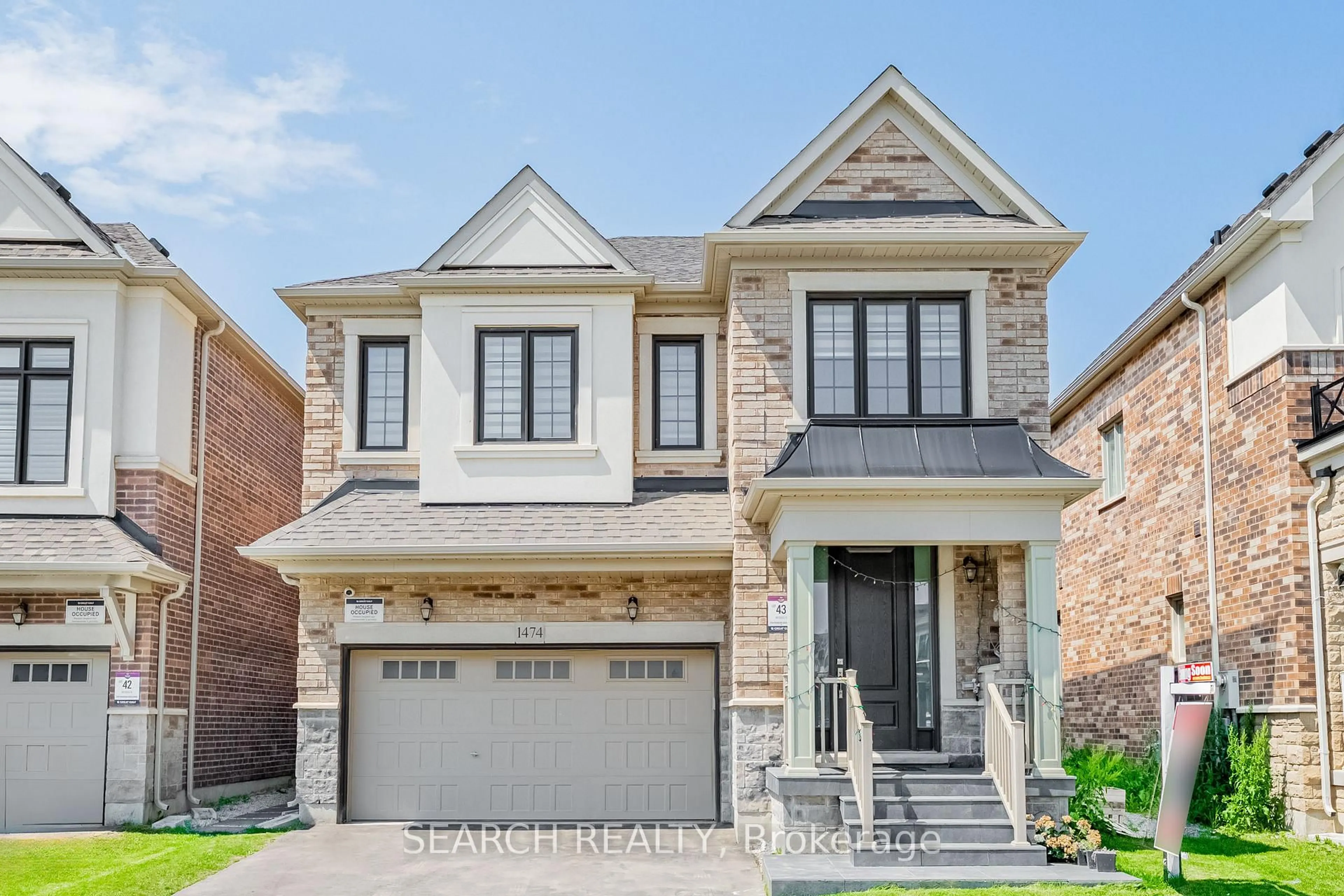 Home with brick exterior material, street for 1474 Kovachik Blvd, Milton Ontario L9E 1T6