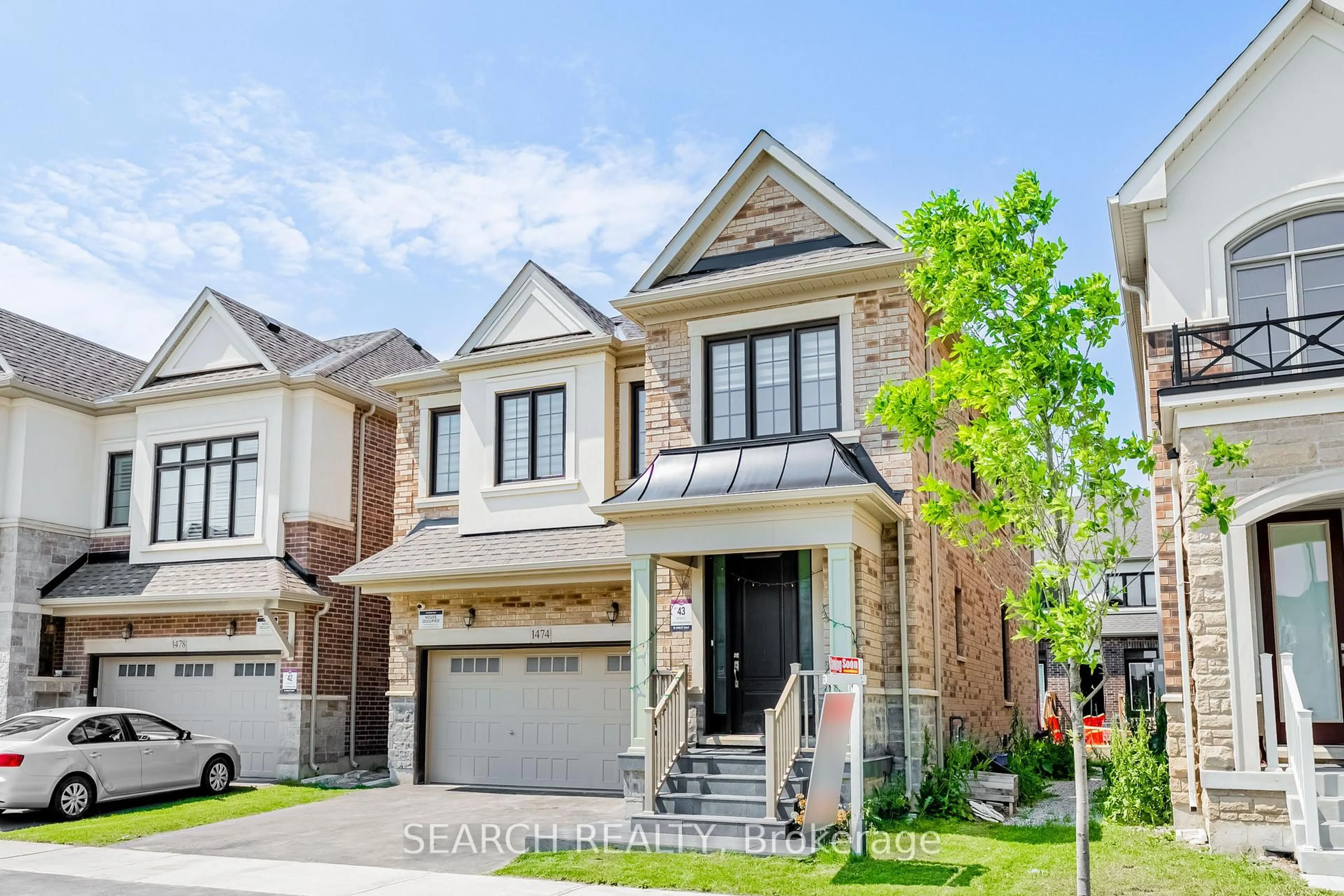Home with brick exterior material, street for 1474 Kovachik Blvd, Milton Ontario L9E 1T6
