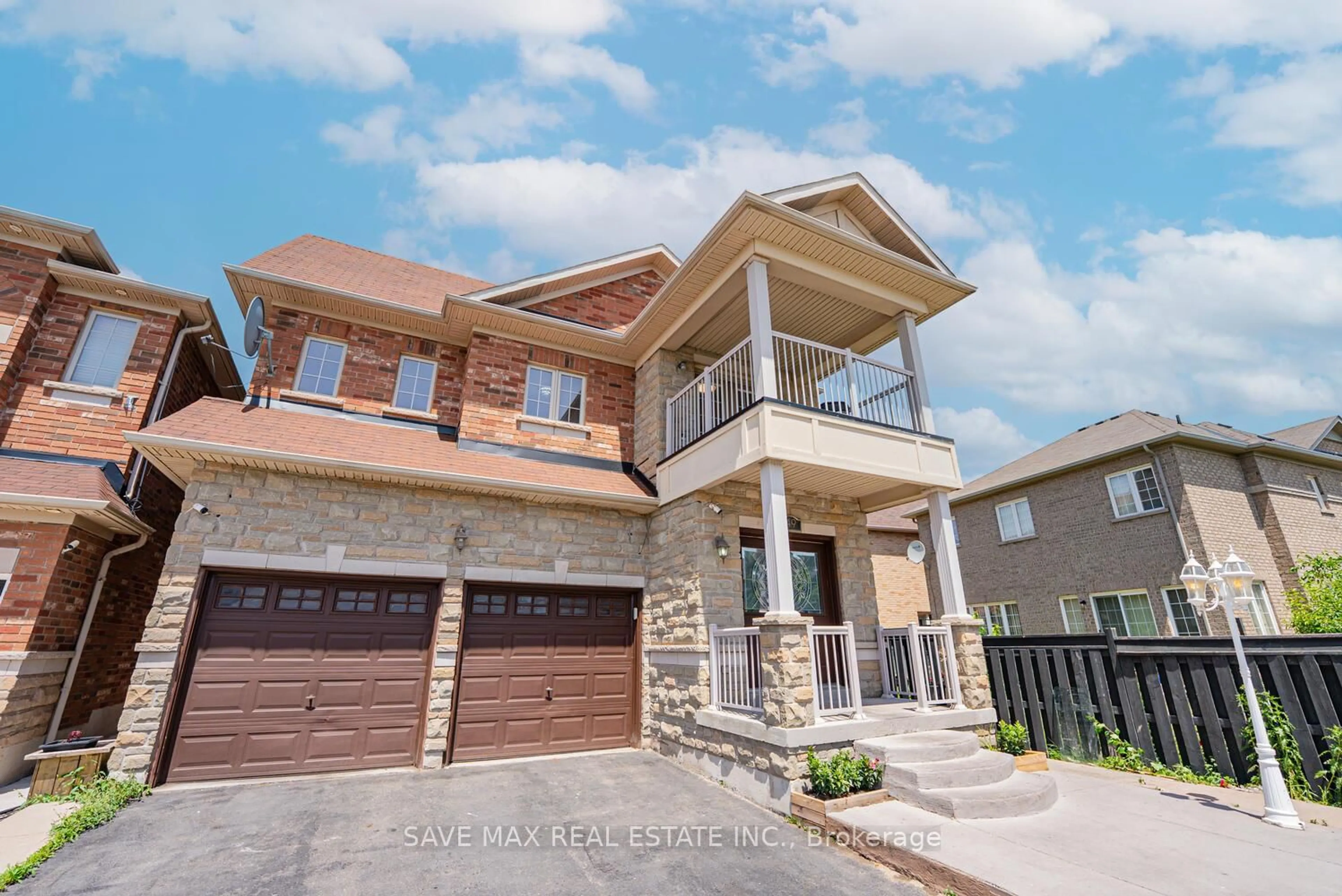 Home with brick exterior material, street for 49 Kirkhaven Way, Brampton Ontario L6X 0L8