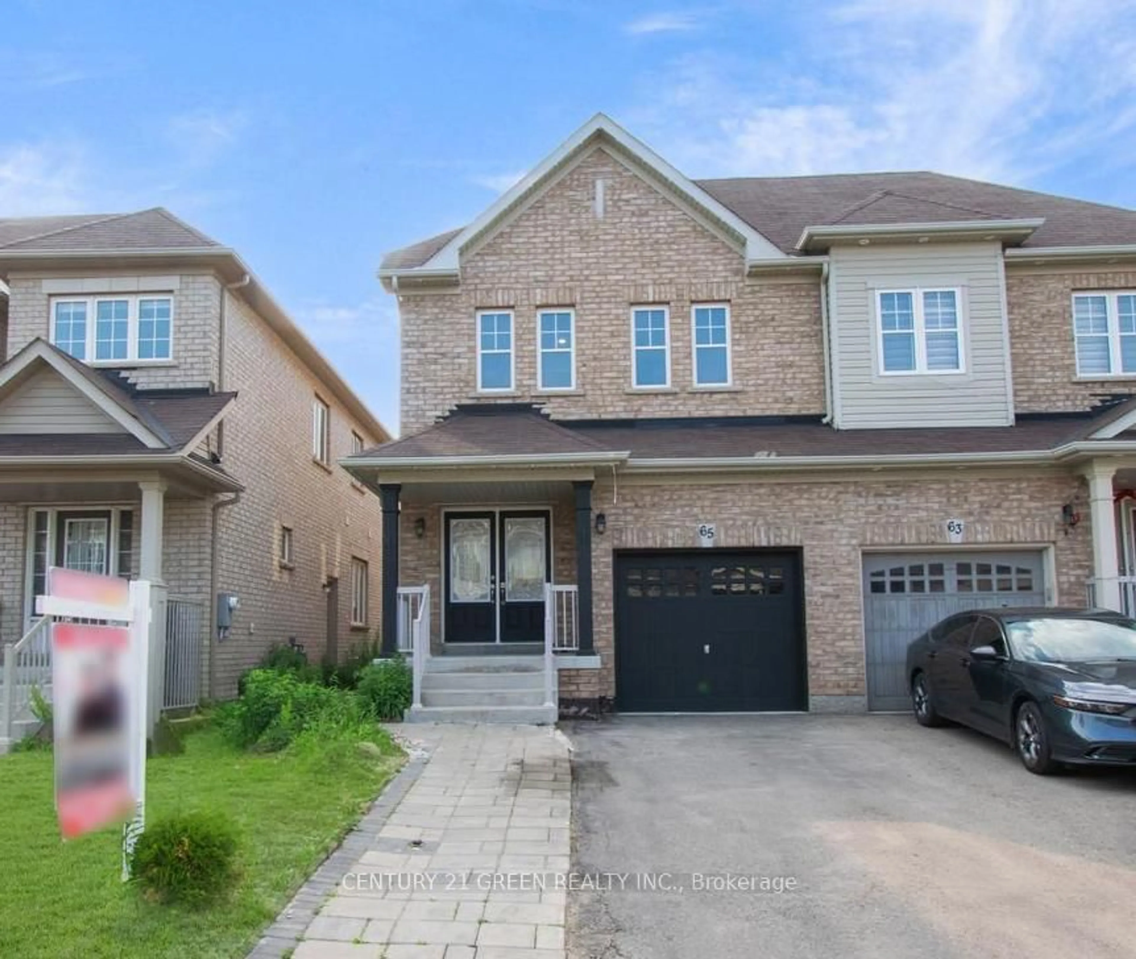 Home with brick exterior material, street for 65 Yardley Cres, Brampton Ontario L6X 5L7