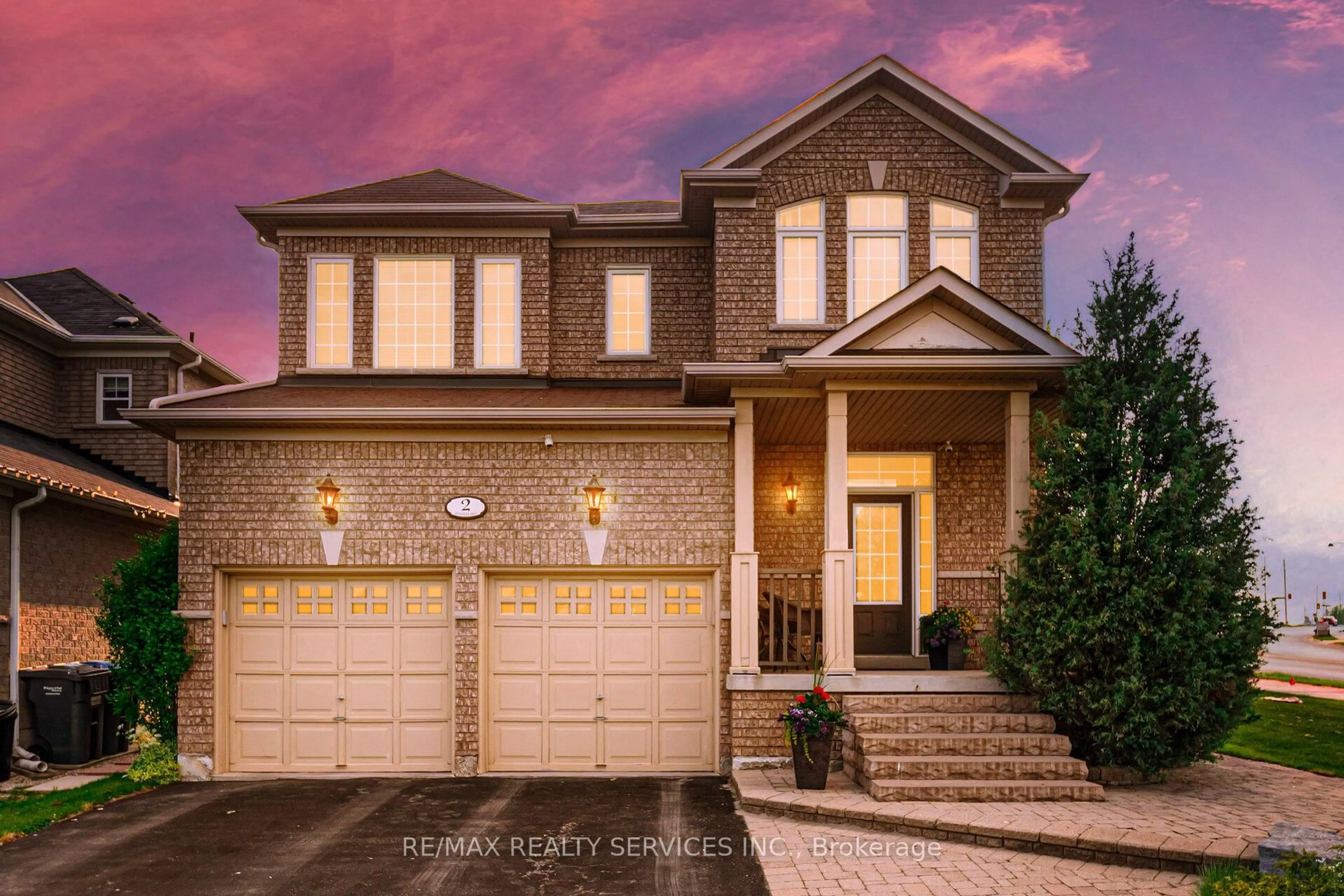 Home with brick exterior material, street for 2 Stoneylake Ave, Brampton Ontario L6V 4P9