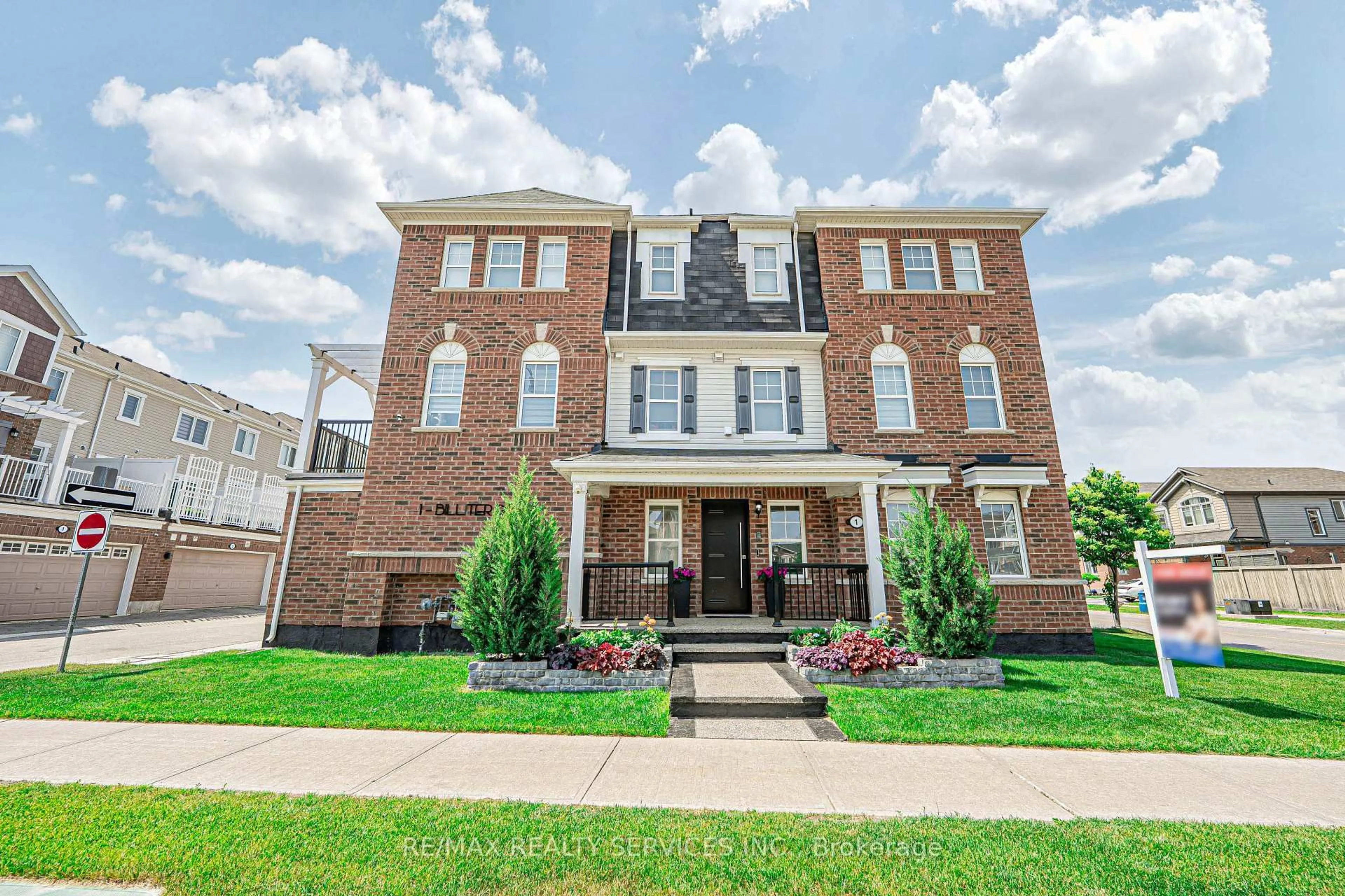 Home with brick exterior material, street for 1 Billiter Rd, Brampton Ontario L7A 4G8