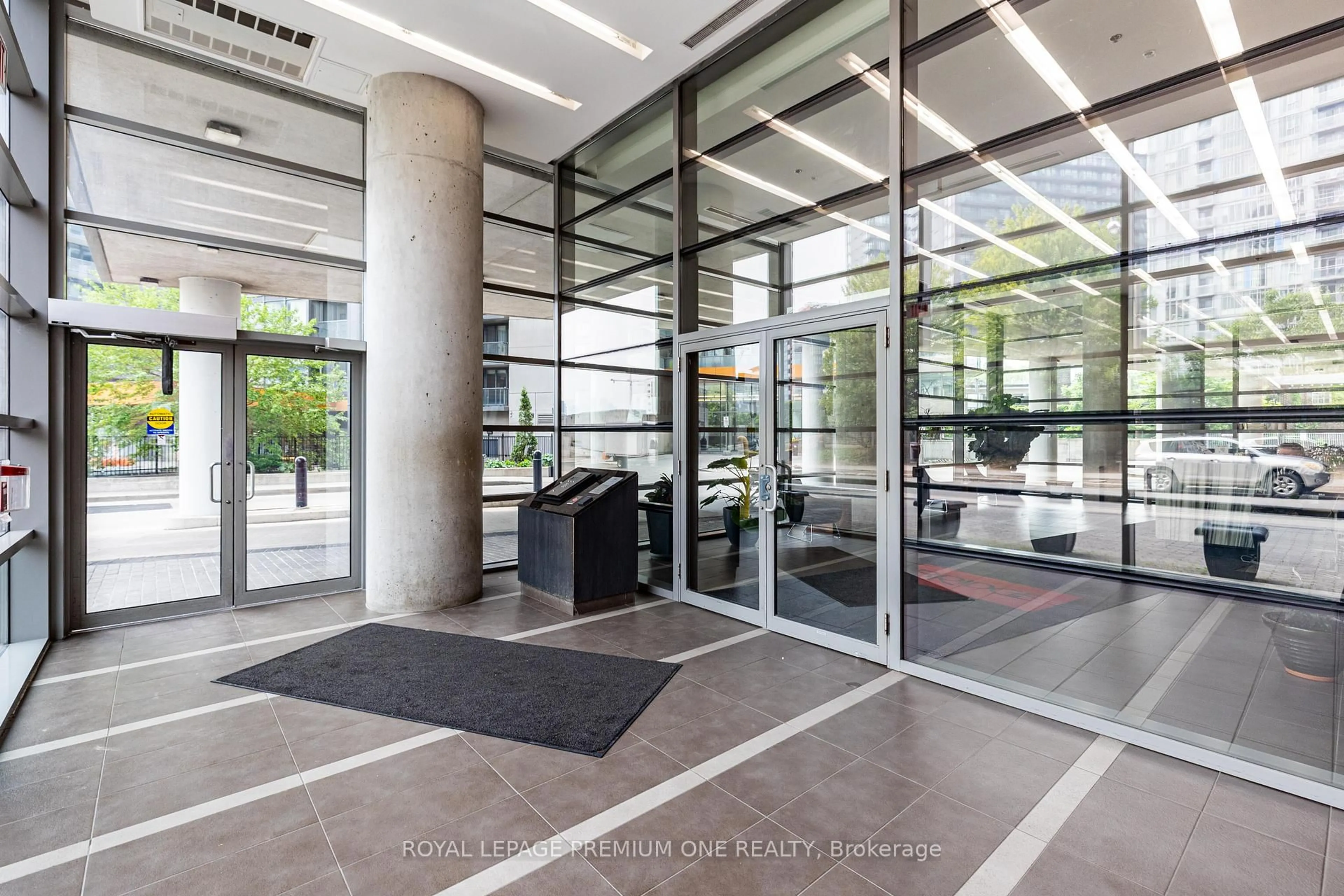 Indoor foyer for 38 Joe Shuster Way #1910, Toronto Ontario M6K 0A5