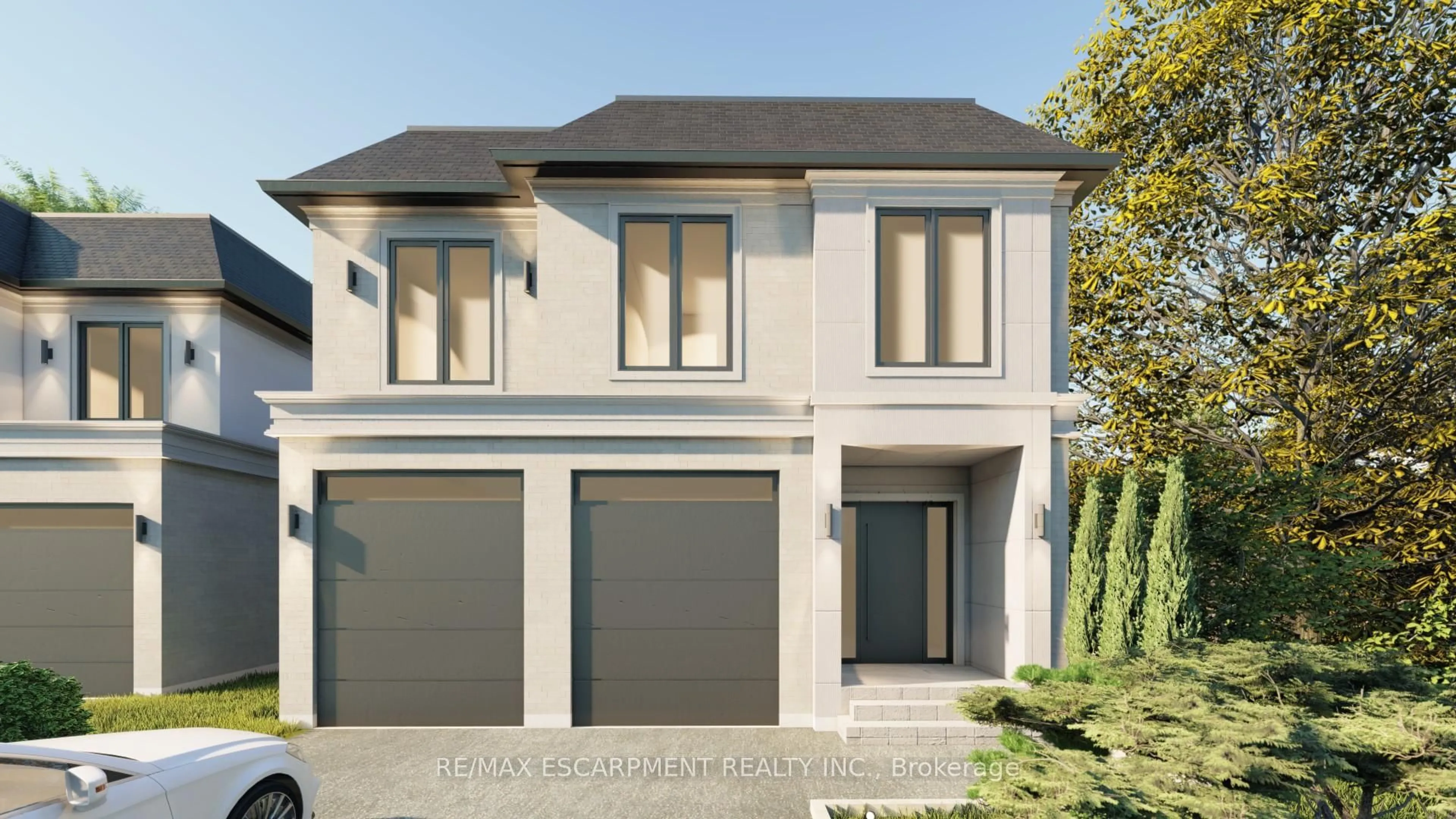Home with brick exterior material, street for 2354 Eighth Line, Oakville Ontario L6H 7E6