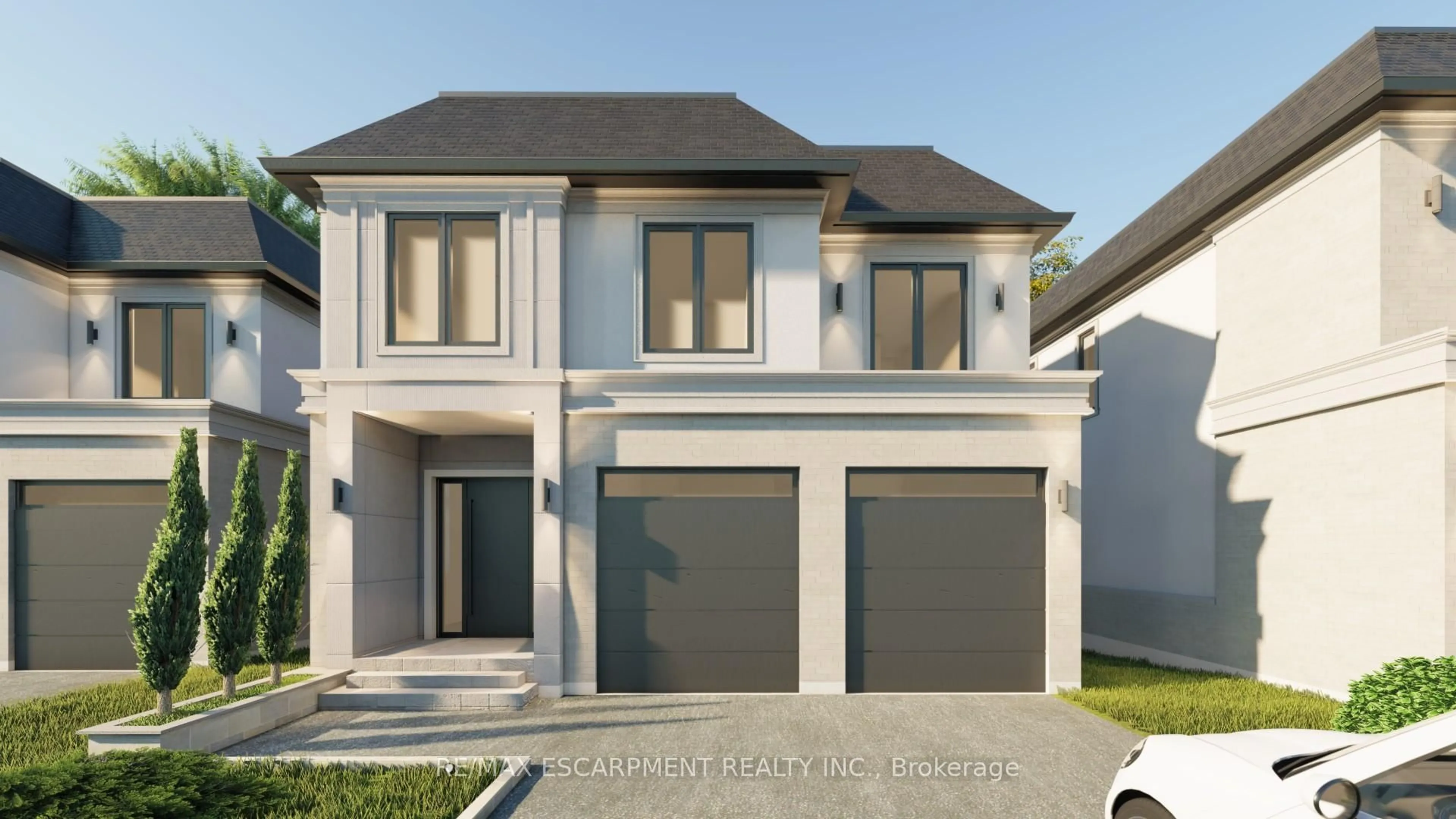 Home with brick exterior material, street for 2350 Eighth Line, Oakville Ontario L6H 7E6