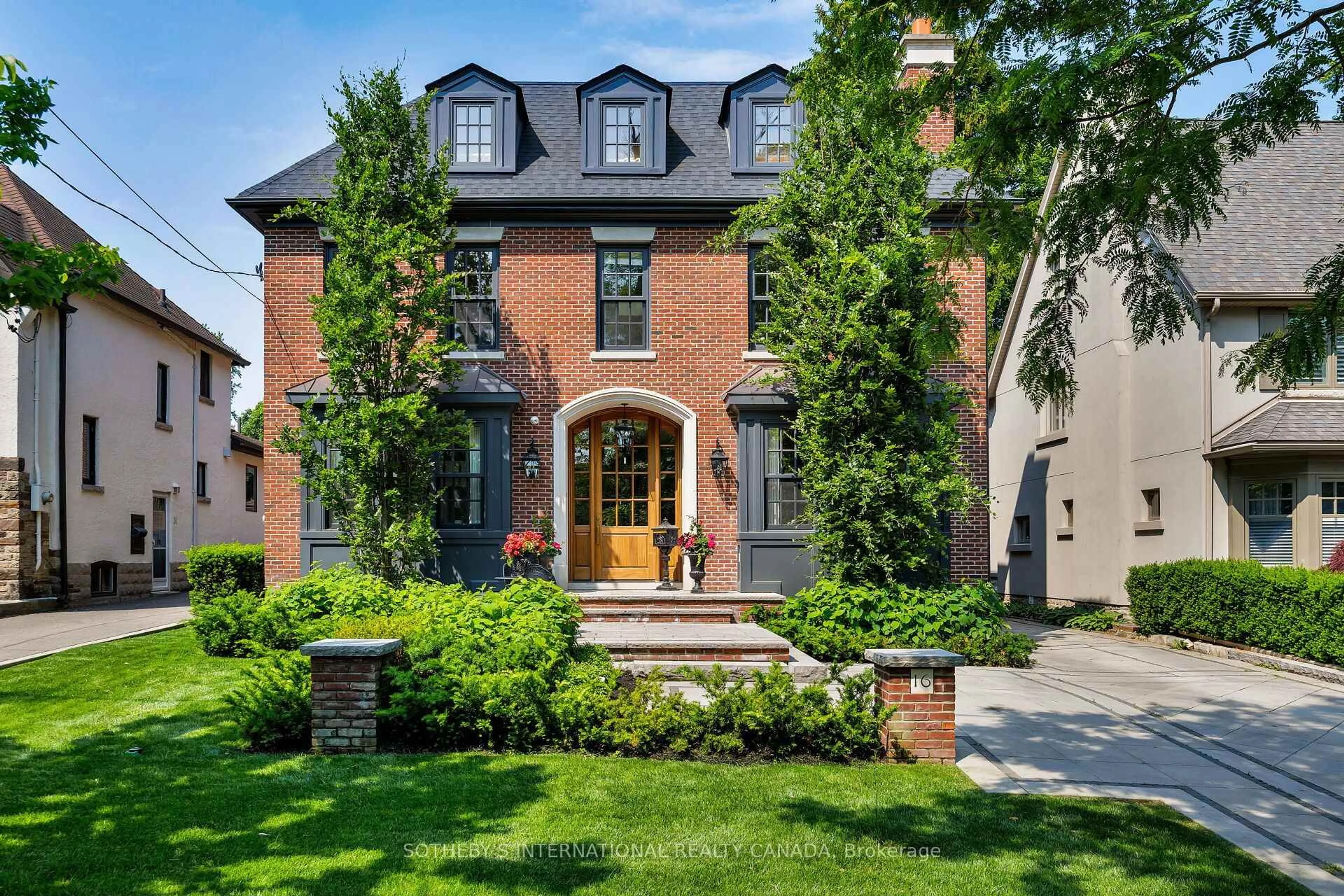 Home with brick exterior material, street for 16 Kingscourt Dr, Toronto Ontario M8X 2P6