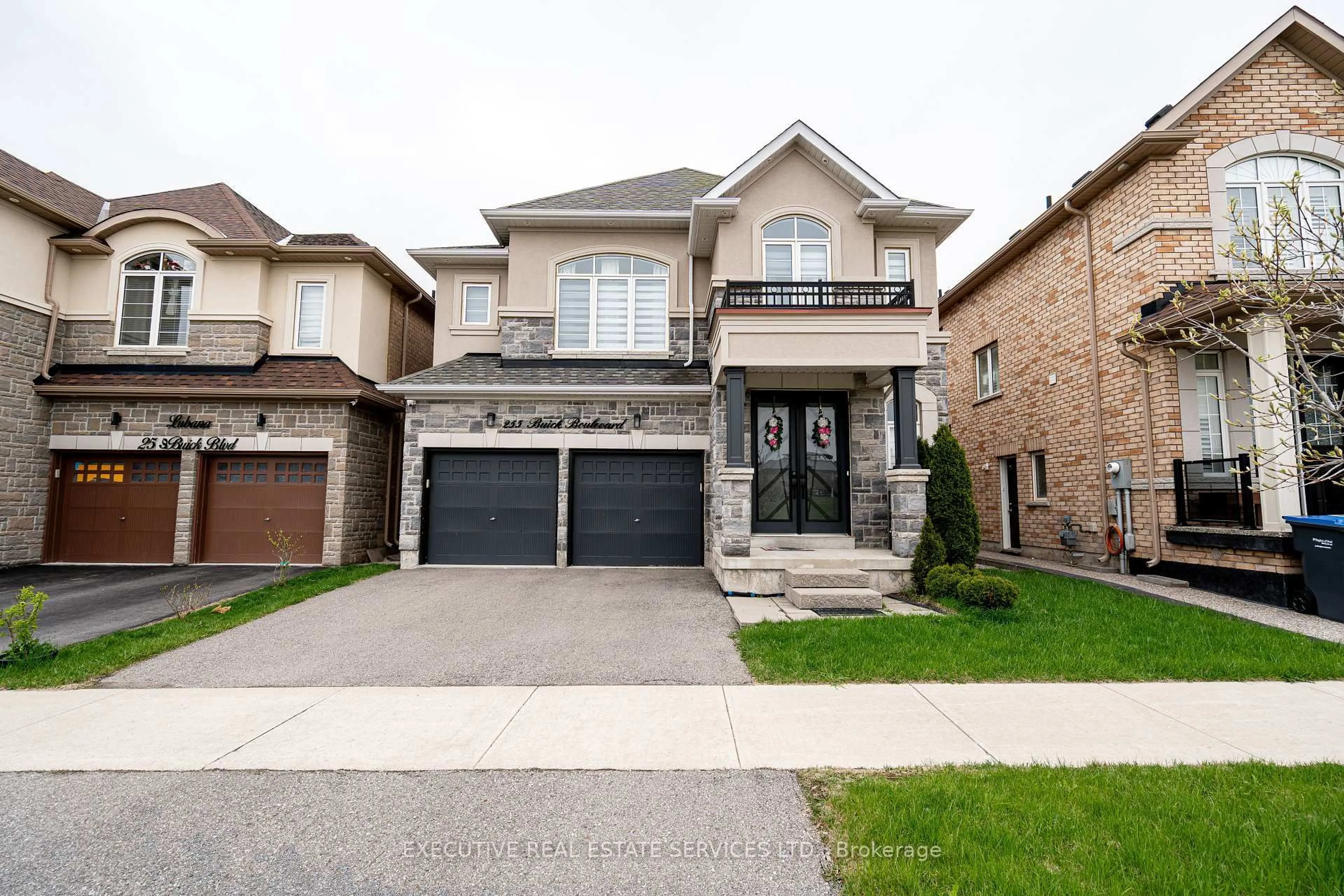 Home with brick exterior material, street for 255 Buick Blvd, Brampton Ontario L7A 4M7