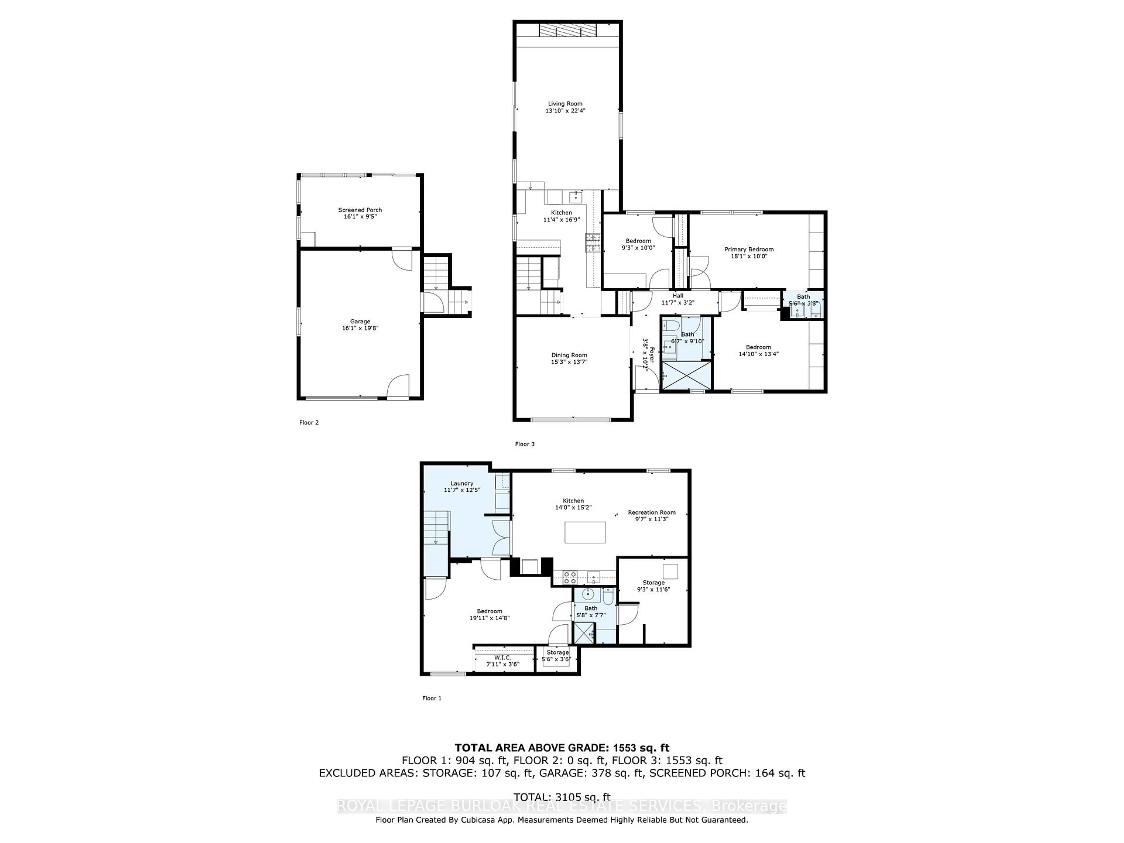 Floor plan for 1100 Dovercourt Ave, Burlington Ontario L7T 3C5