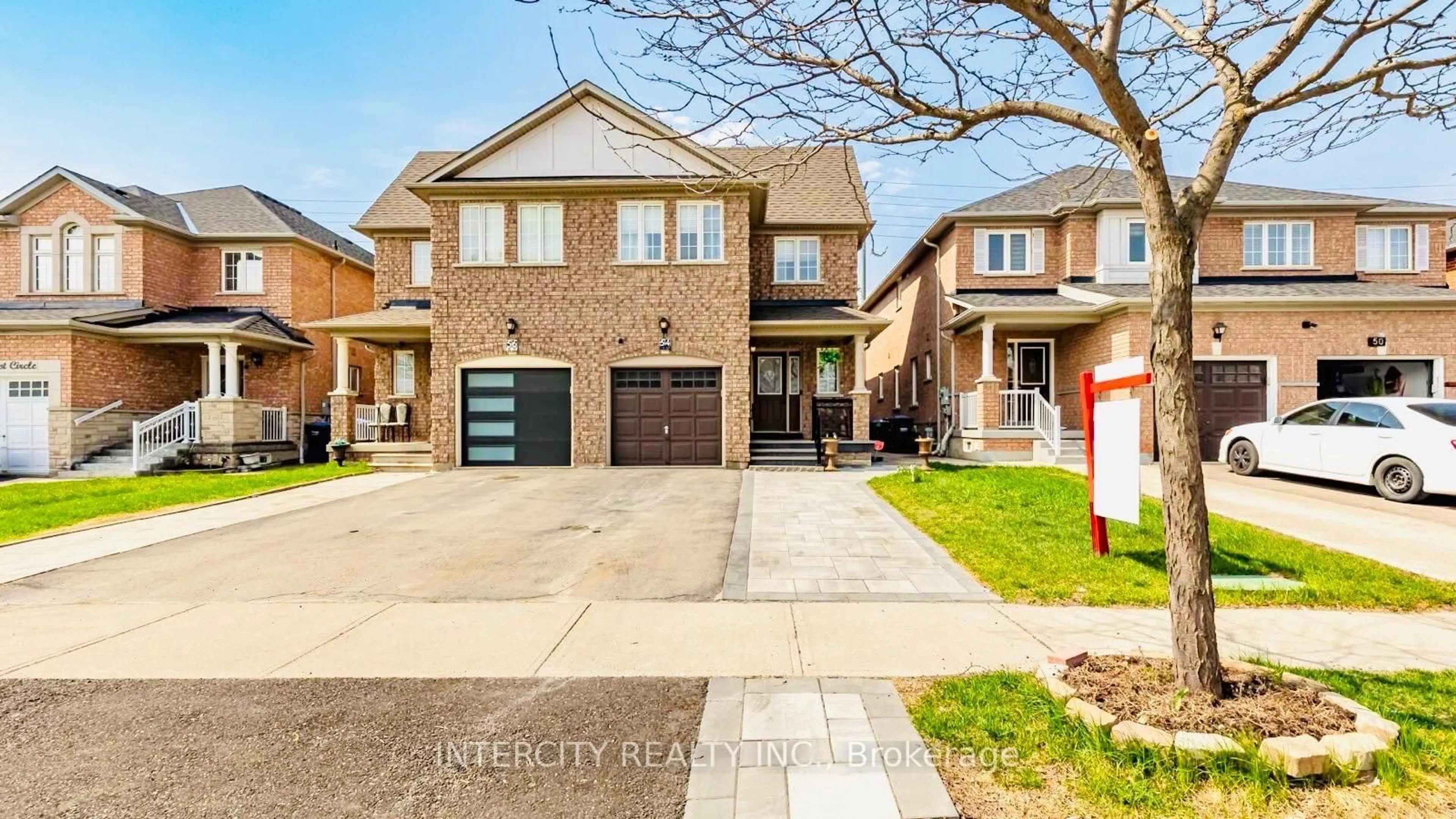Home with brick exterior material, street for 54 Amethyst Circ, Brampton Ontario L6P 0Z3