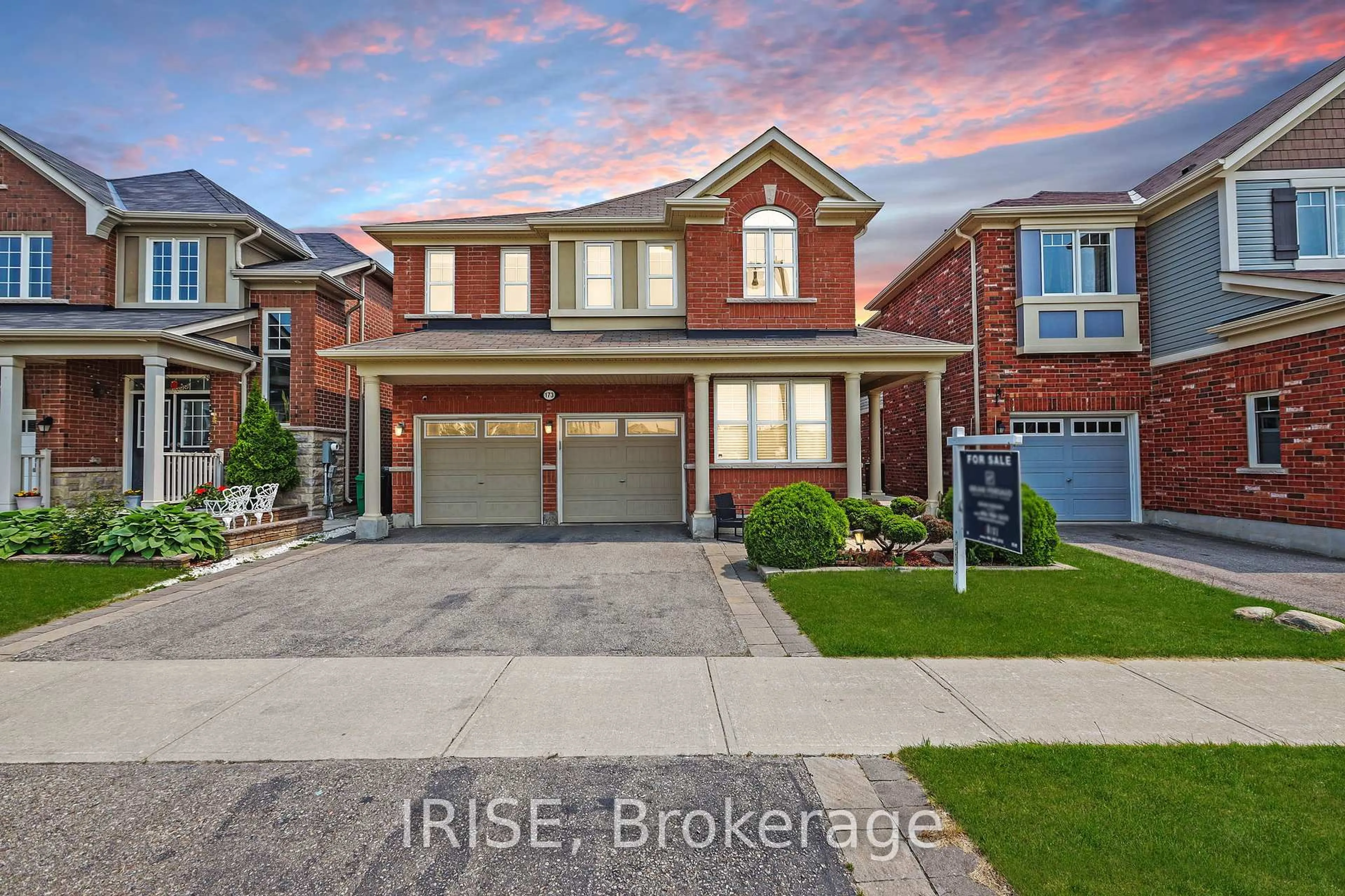 Home with brick exterior material, street for 173 Robert Parkinson Dr, Brampton Ontario L7A 0G3