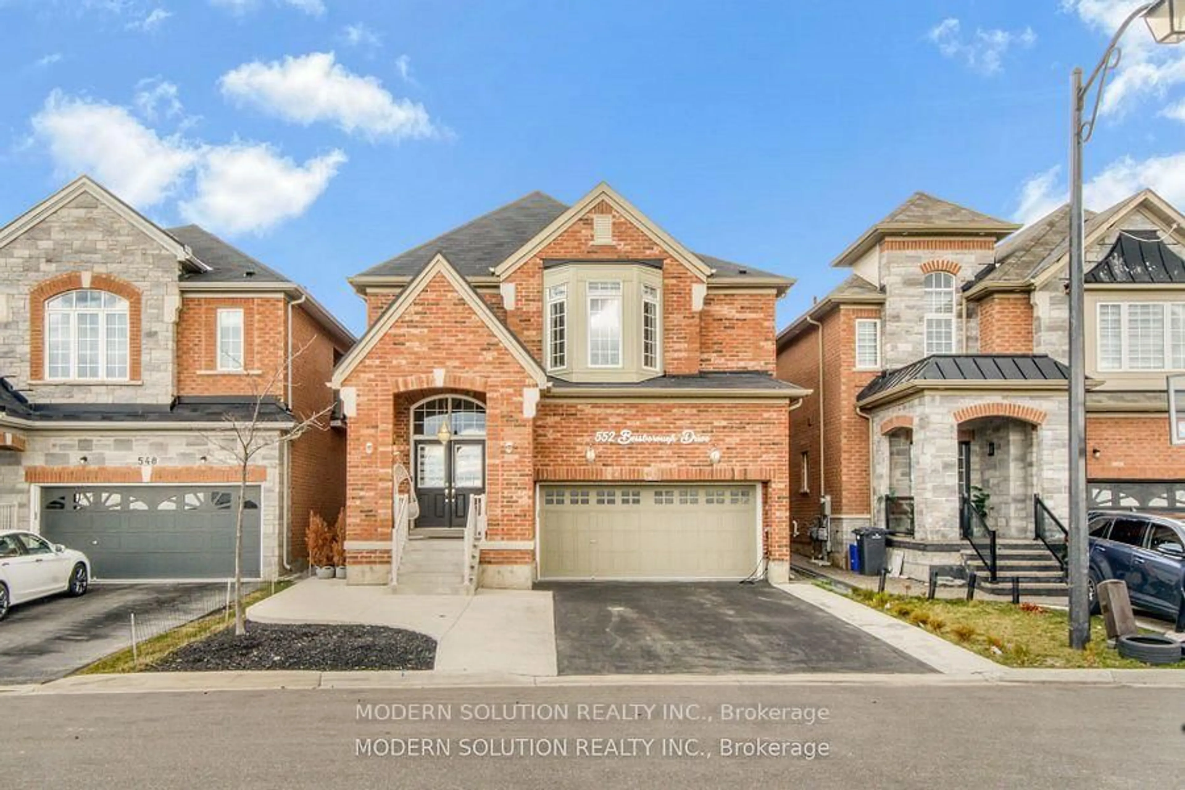 Home with brick exterior material, street for 552 Bessborough Dr, Milton Ontario L9T 8P5