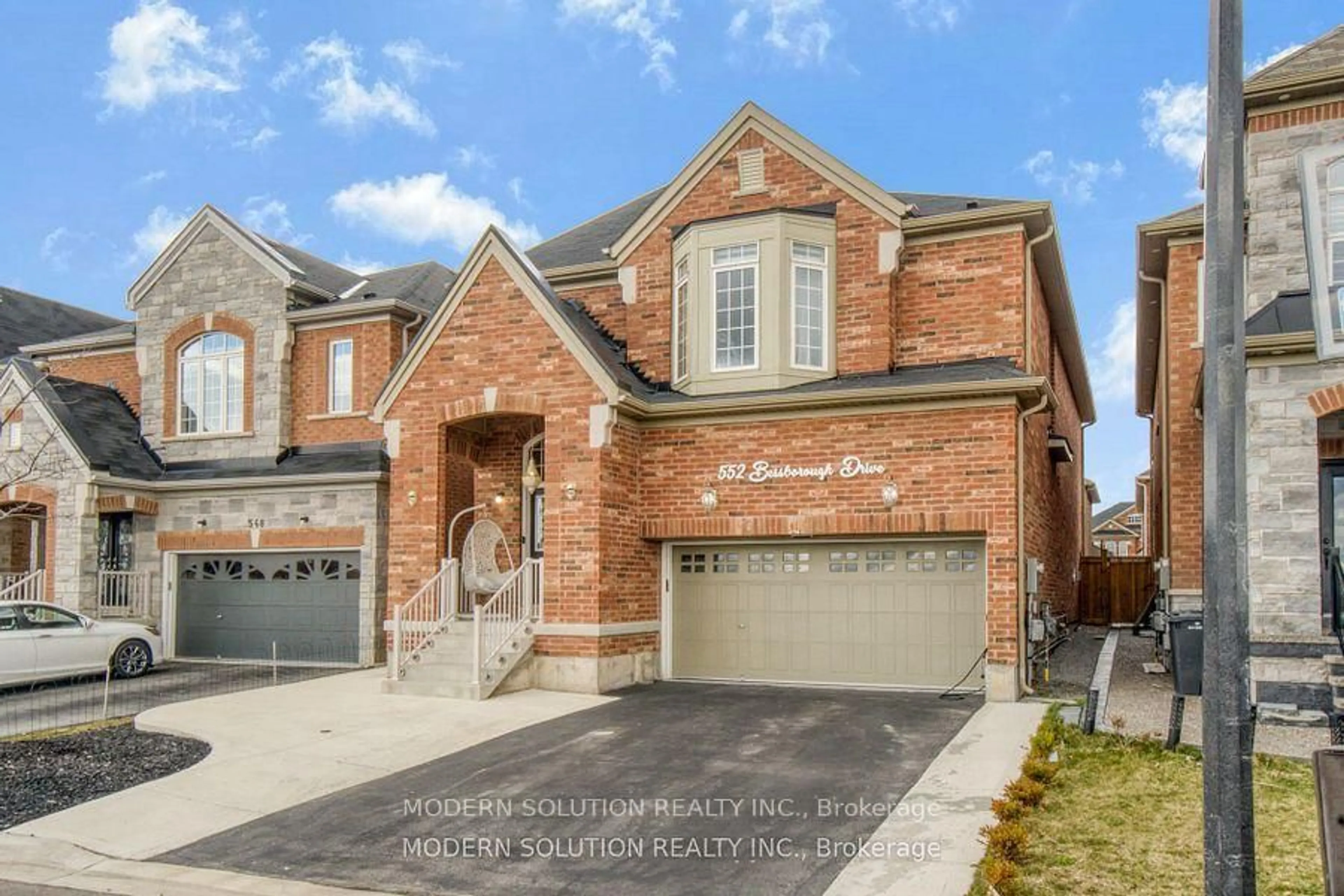 Home with brick exterior material, street for 552 Bessborough Dr, Milton Ontario L9T 8P5