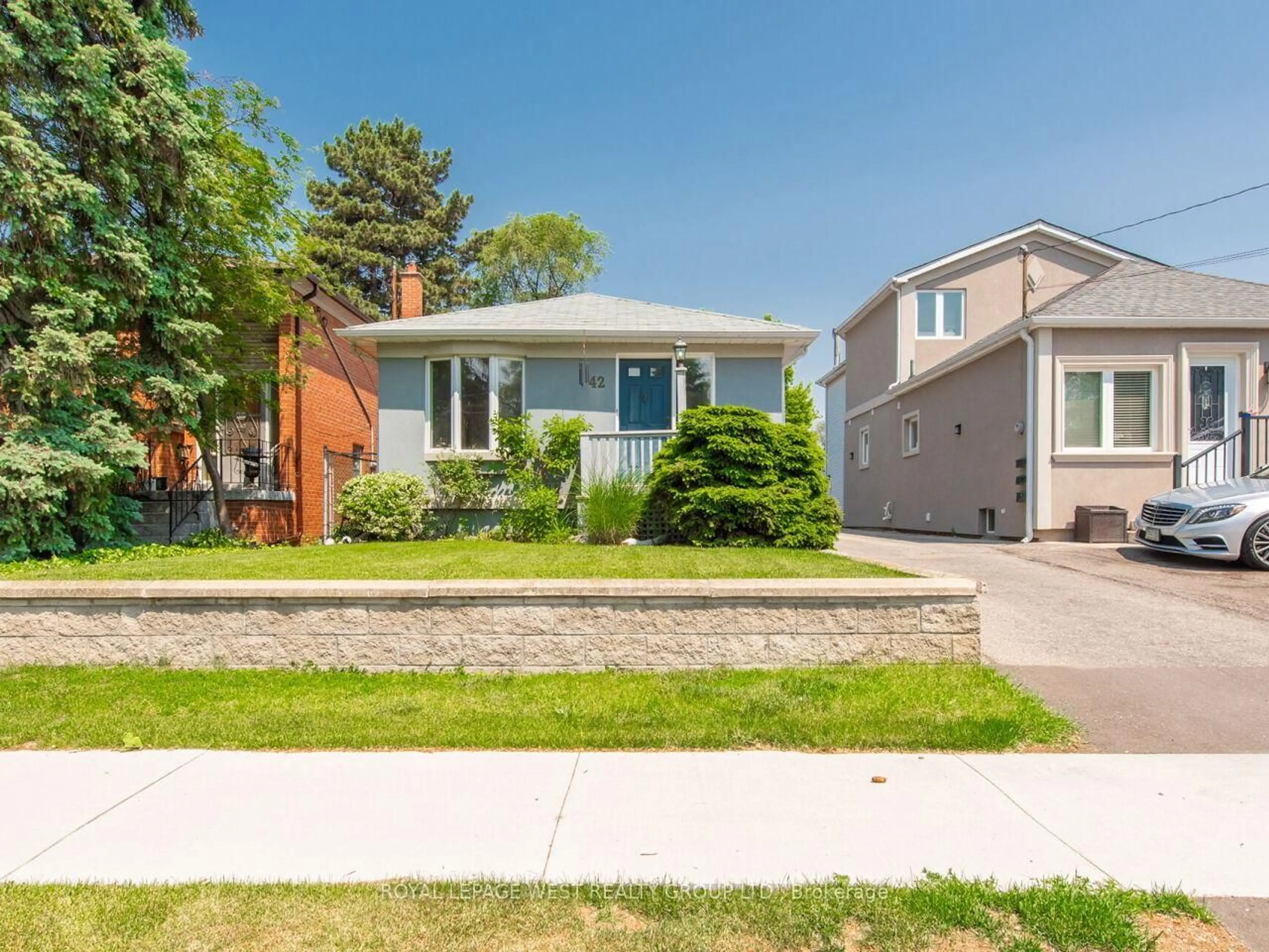 Home with brick exterior material, street for 42 Tilden Cres, Toronto Ontario M9P 1V7