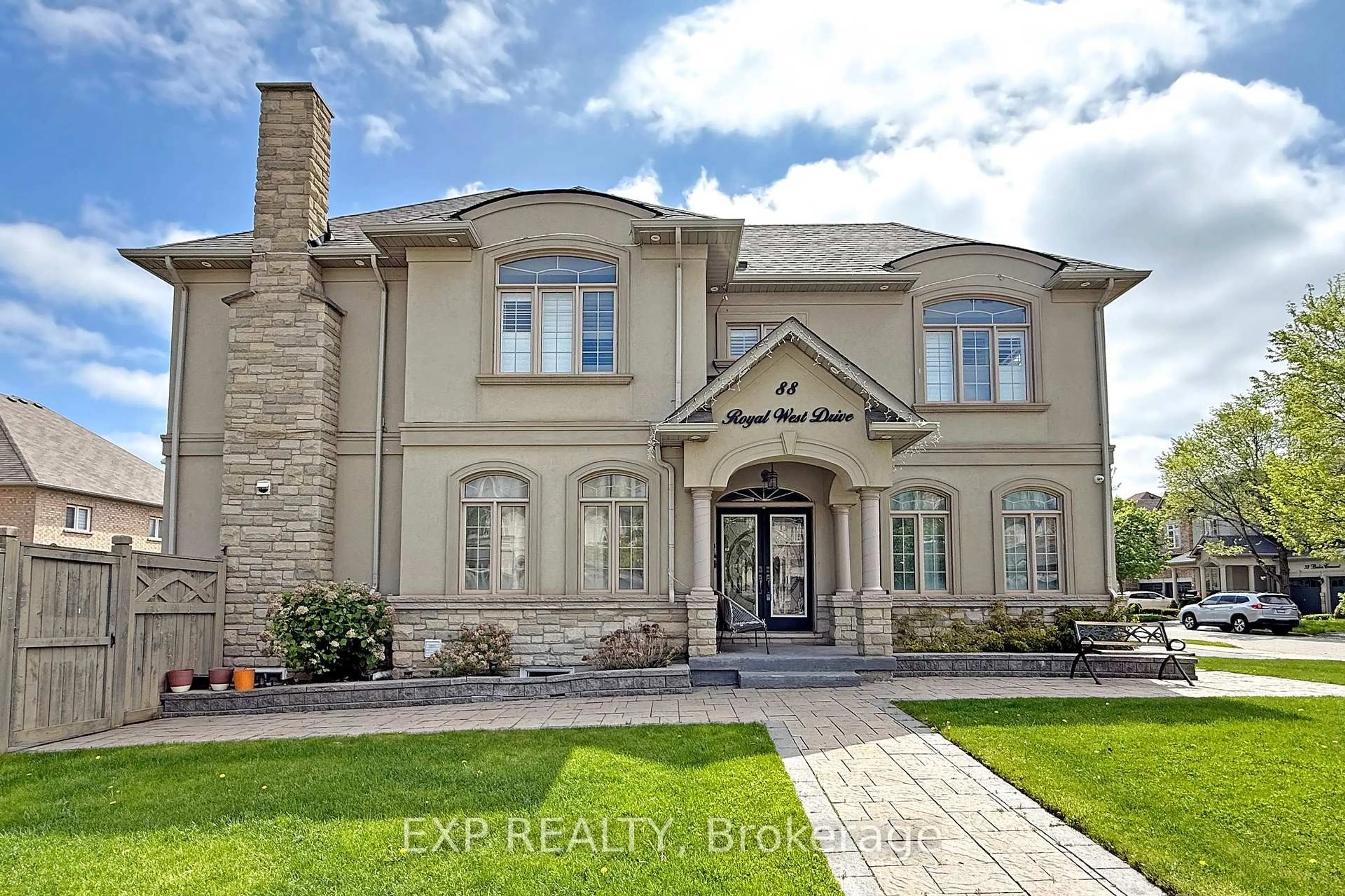 Home with brick exterior material, street for 88 Royal West Dr, Brampton Ontario L6X 0Z8