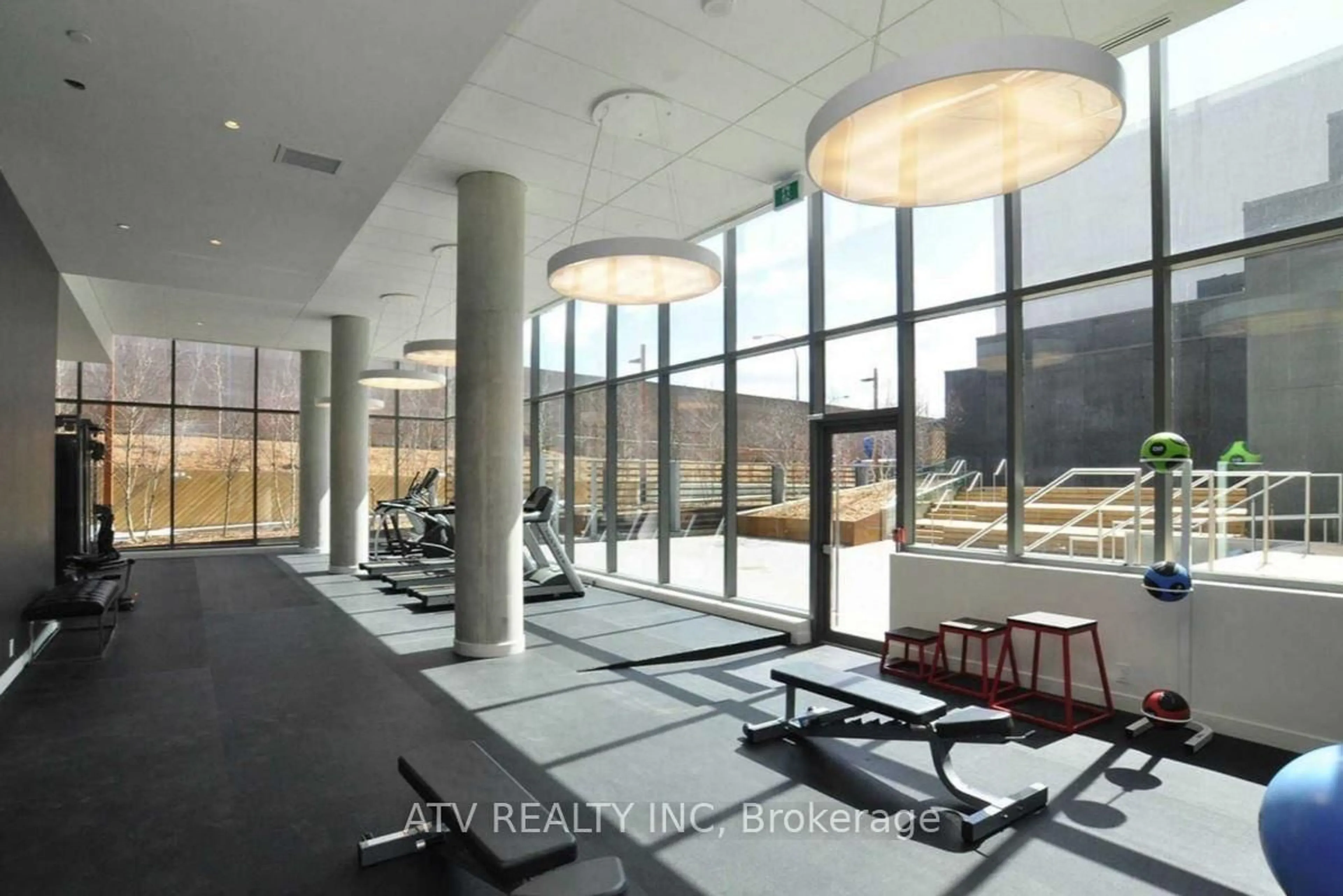 Gym or fitness room for 160 Flemington Rd #608, Toronto Ontario M6A 1N6