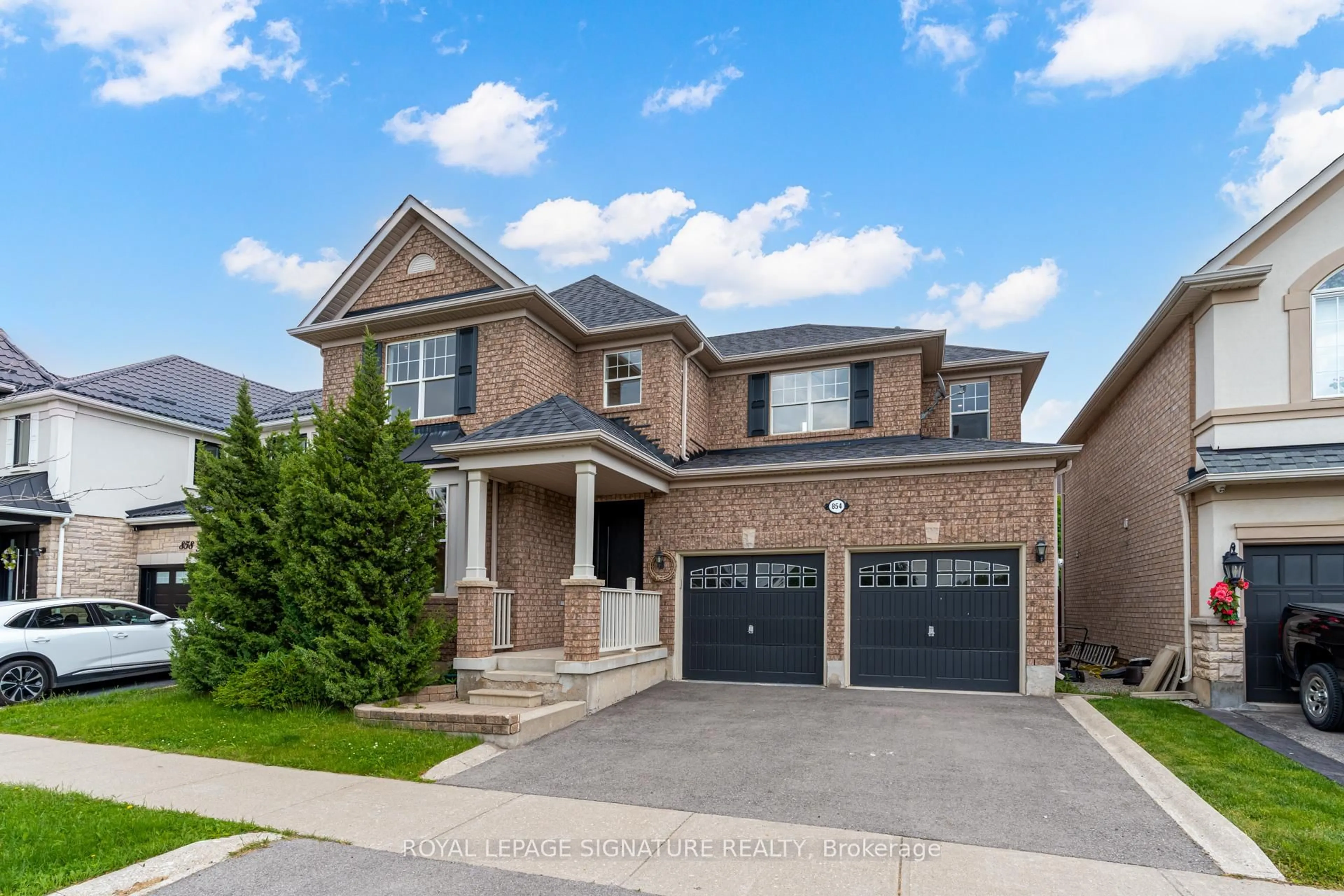 Home with brick exterior material, street for 854 Yates Dr, Milton Ontario L9T 0E5