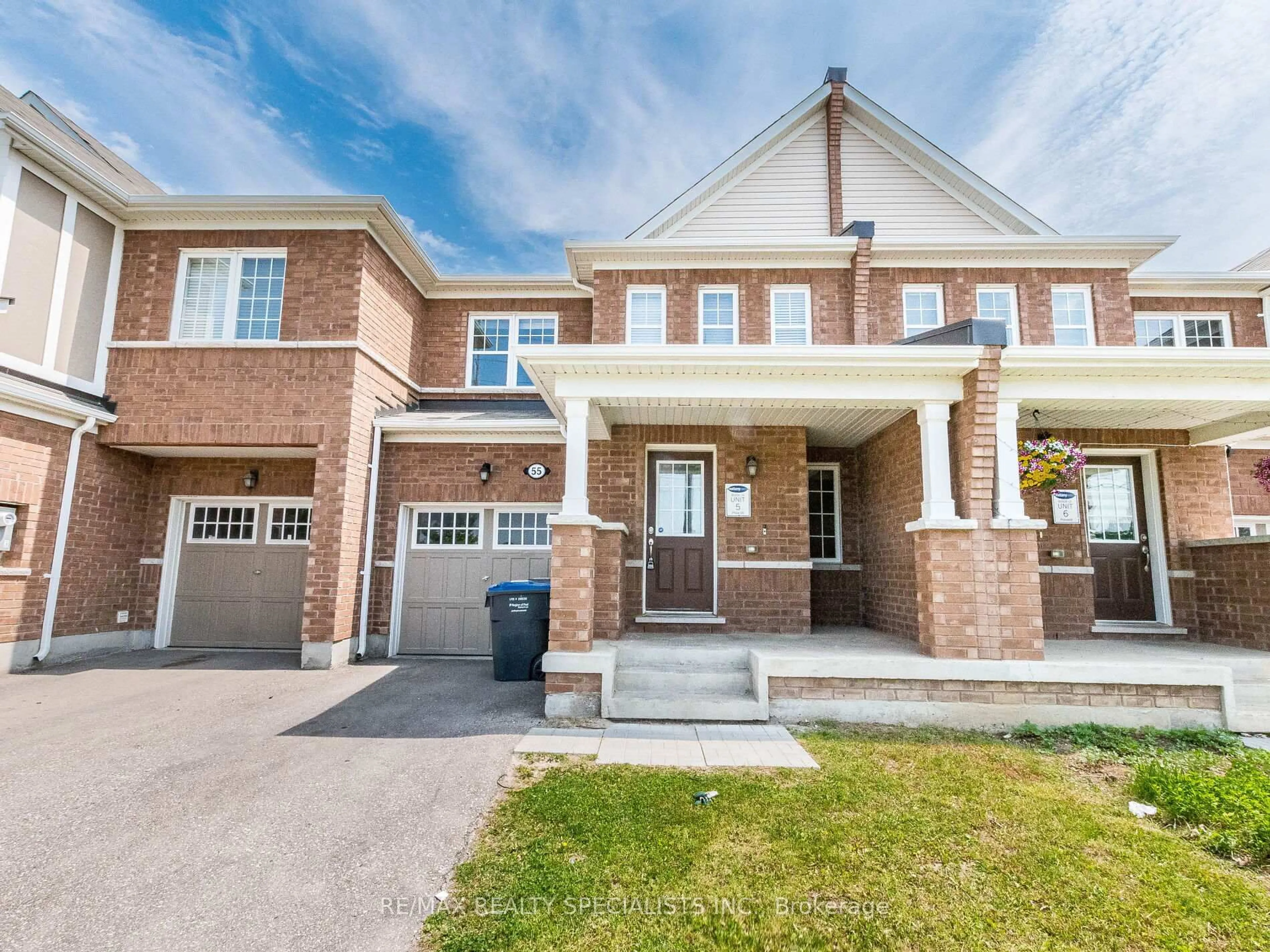 Home with brick exterior material, street for 55 Rockbrook Tr, Brampton Ontario L7A 4H9