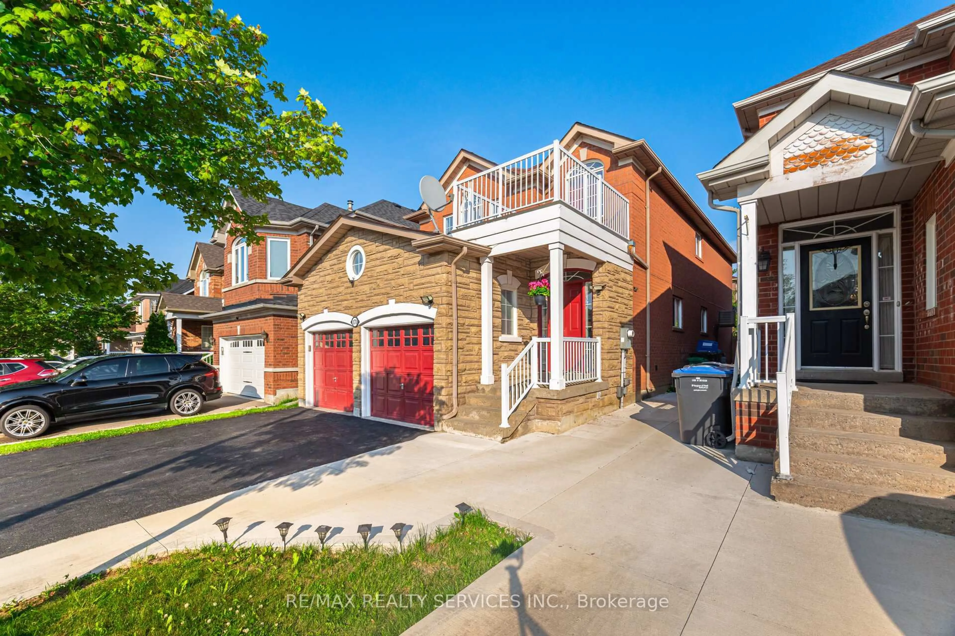 Home with brick exterior material, street for 171 Binder Twine Tr, Brampton Ontario L6X 4V6
