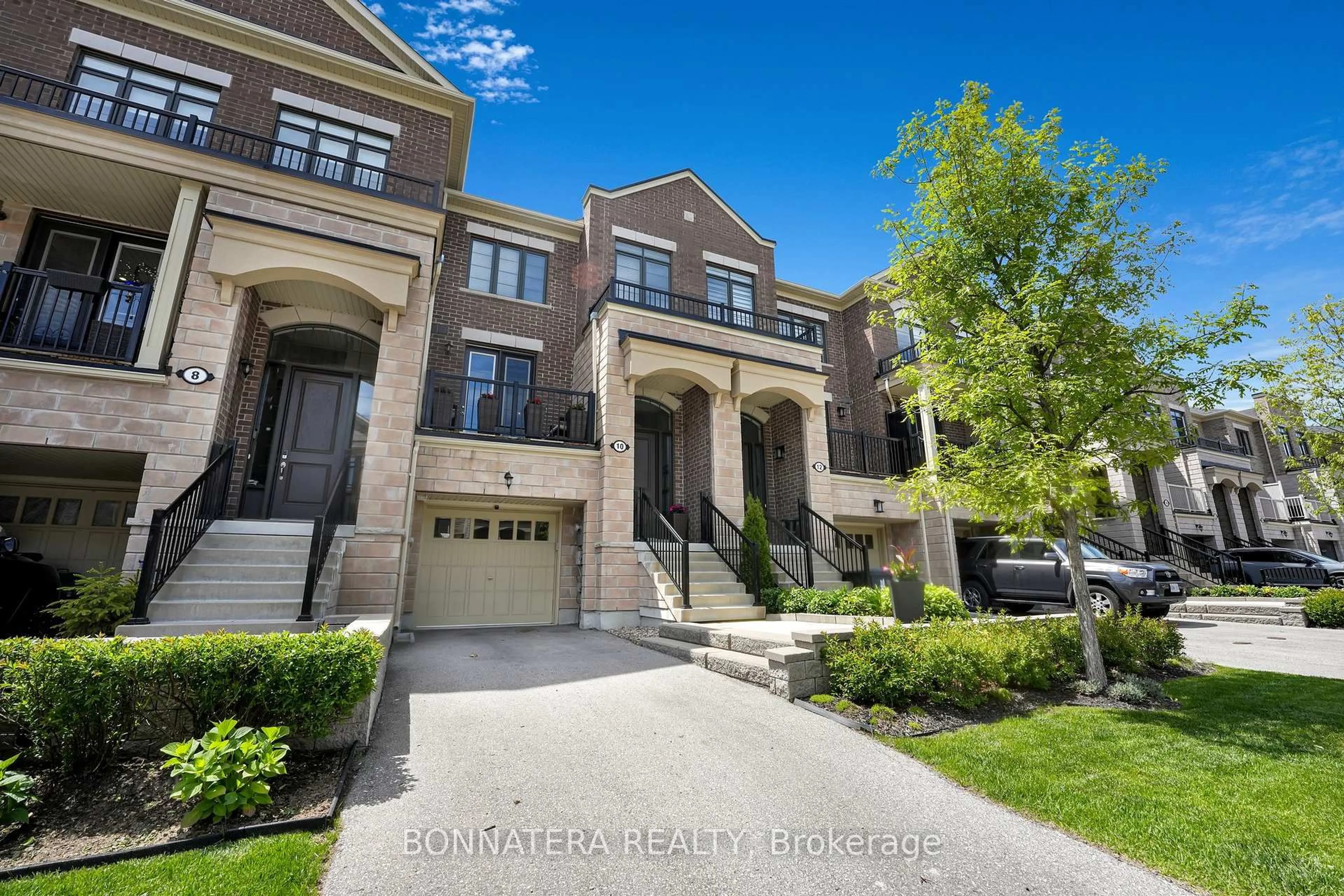 Home with brick exterior material, street for 10 Augustus Terr #103, Toronto Ontario M8Z 0E4