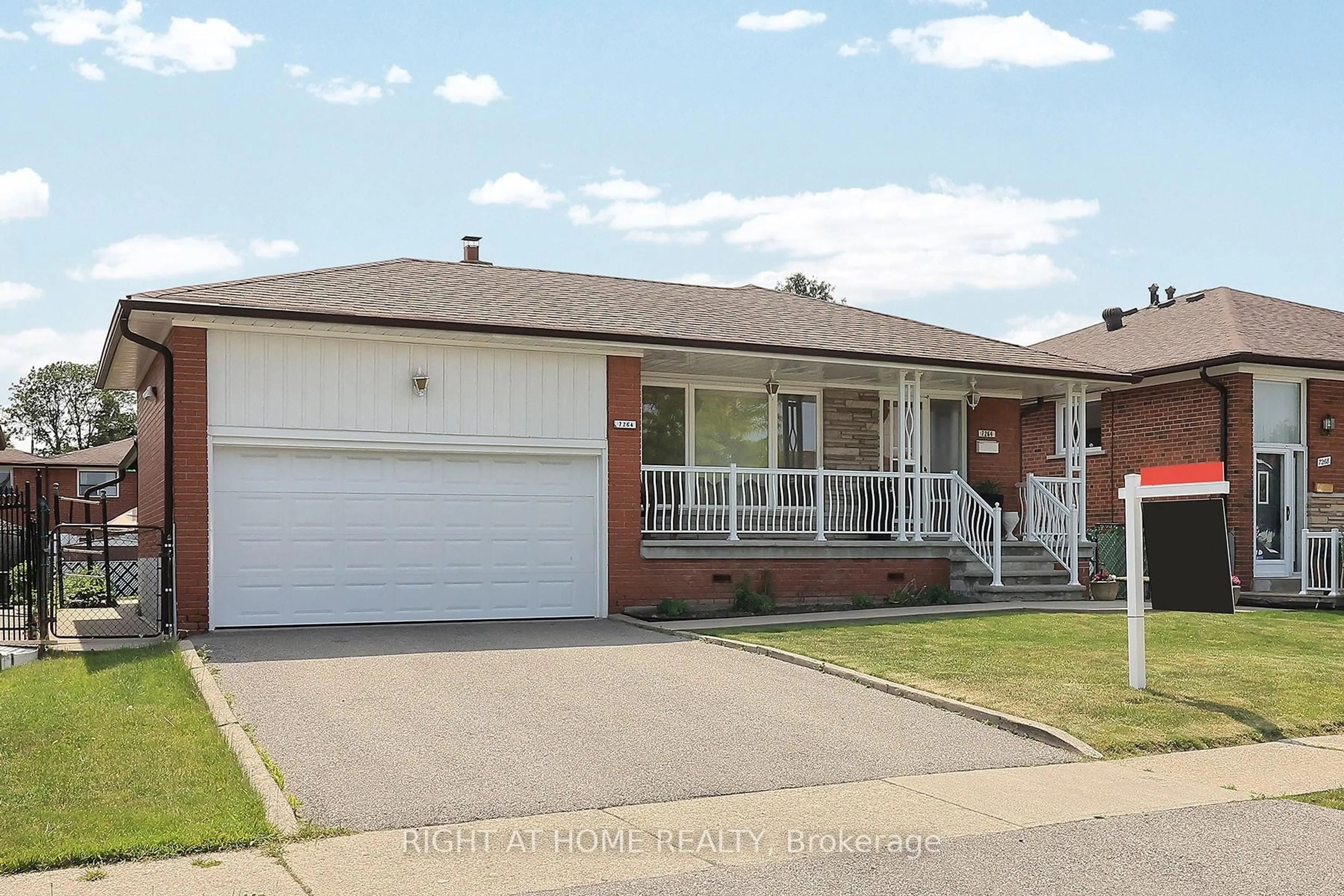 Home with brick exterior material, street for 7264 Shallford Rd, Mississauga Ontario L4T 2P7