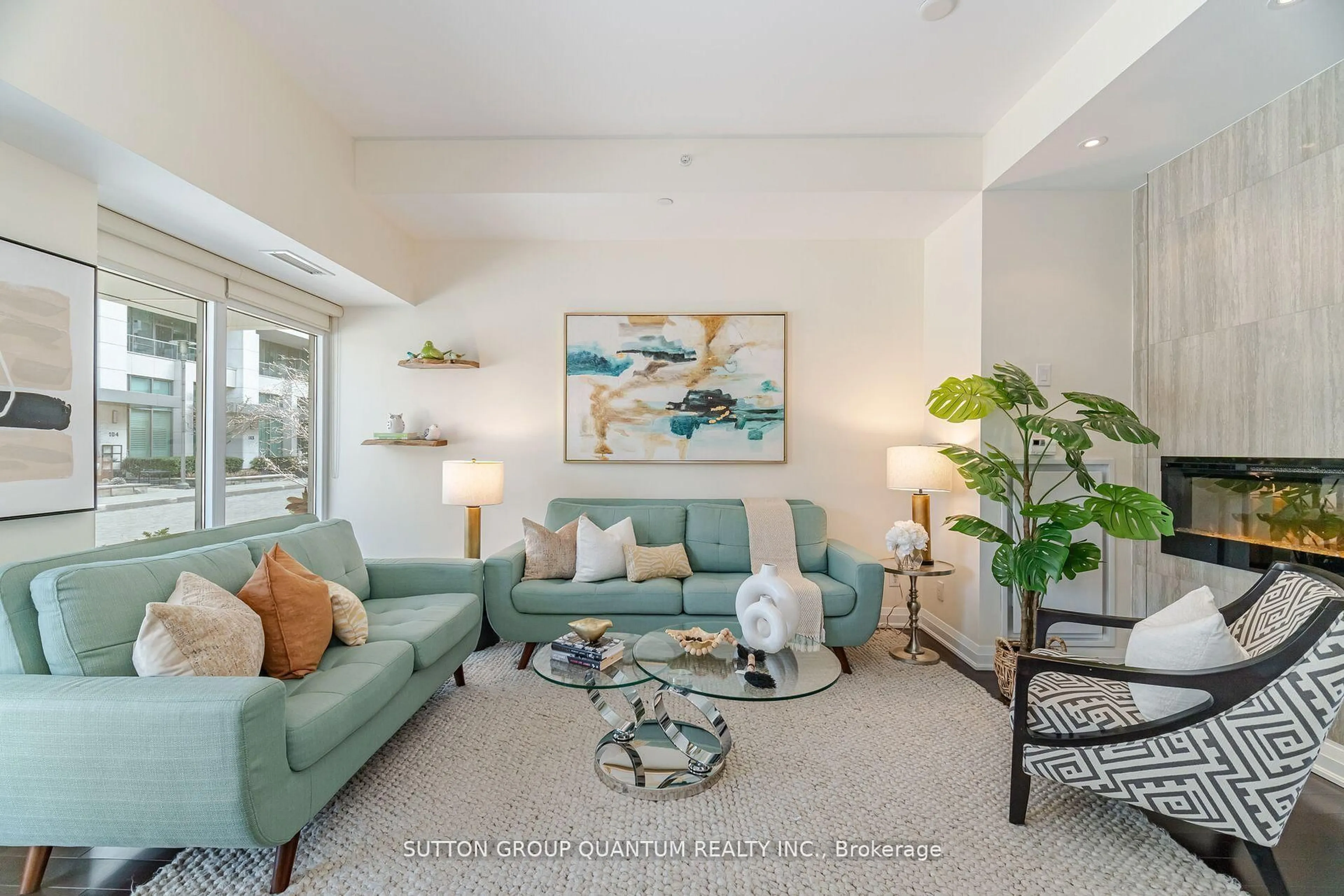 Living room with furniture, unknown for 56 Jones St #120, Oakville Ontario L6L 3E5