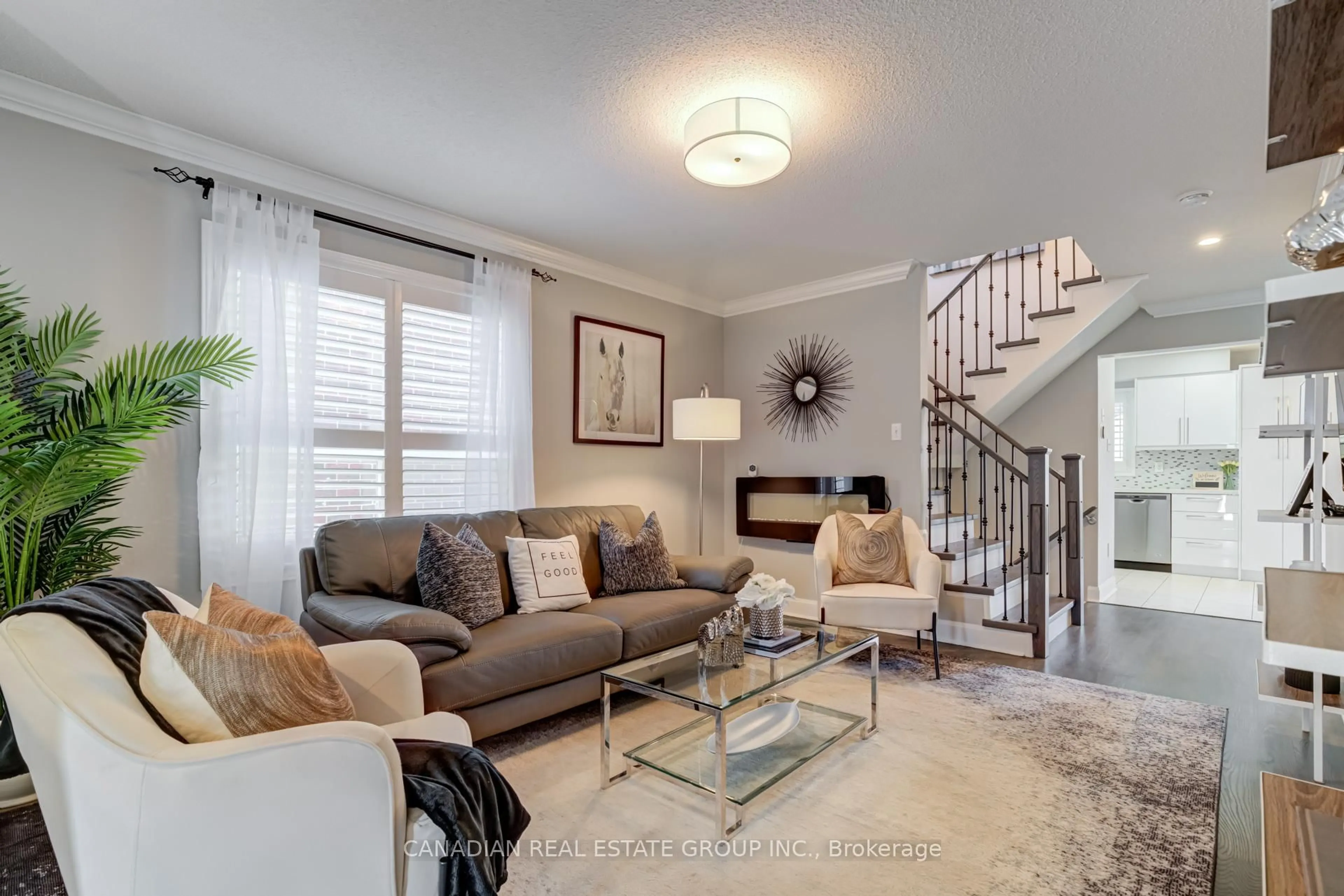 Living room with furniture, unknown for 1148 Charlton Way, Milton Ontario L9T 5Y8
