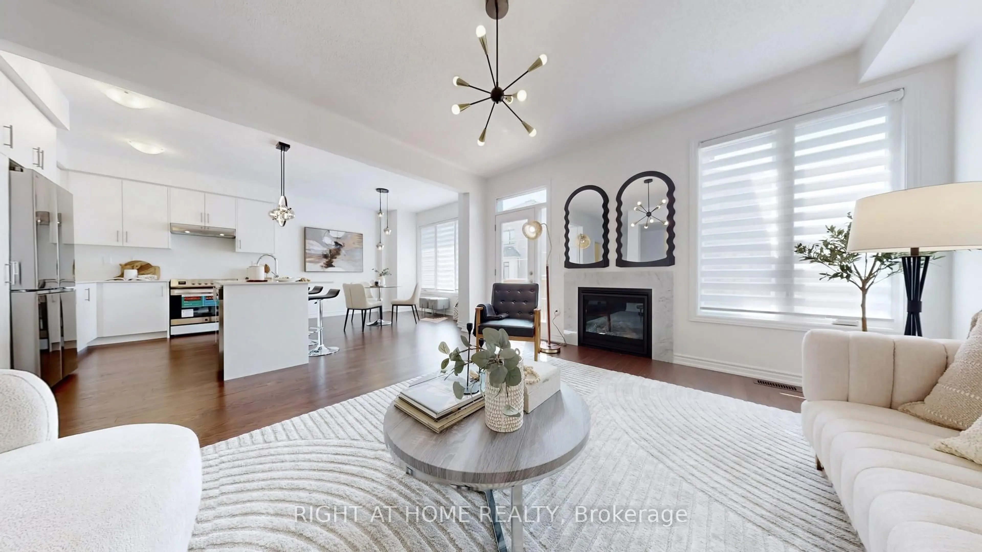 Living room with furniture, unknown for 328 Bergamot Ave, Milton Ontario L9E 1Y8