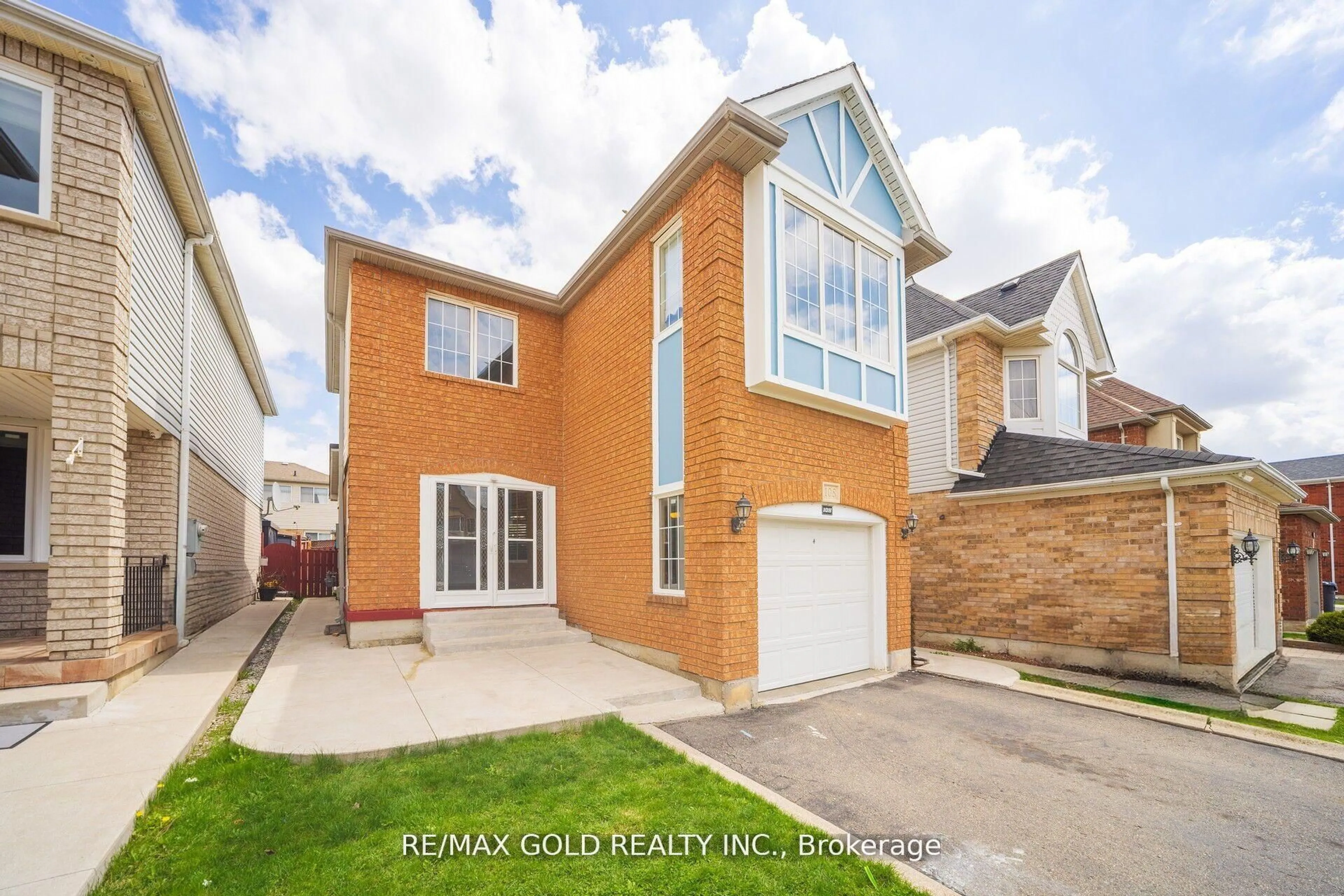 Home with brick exterior material, street for 108 Black Forest Dr, Brampton Ontario L6R 2E6
