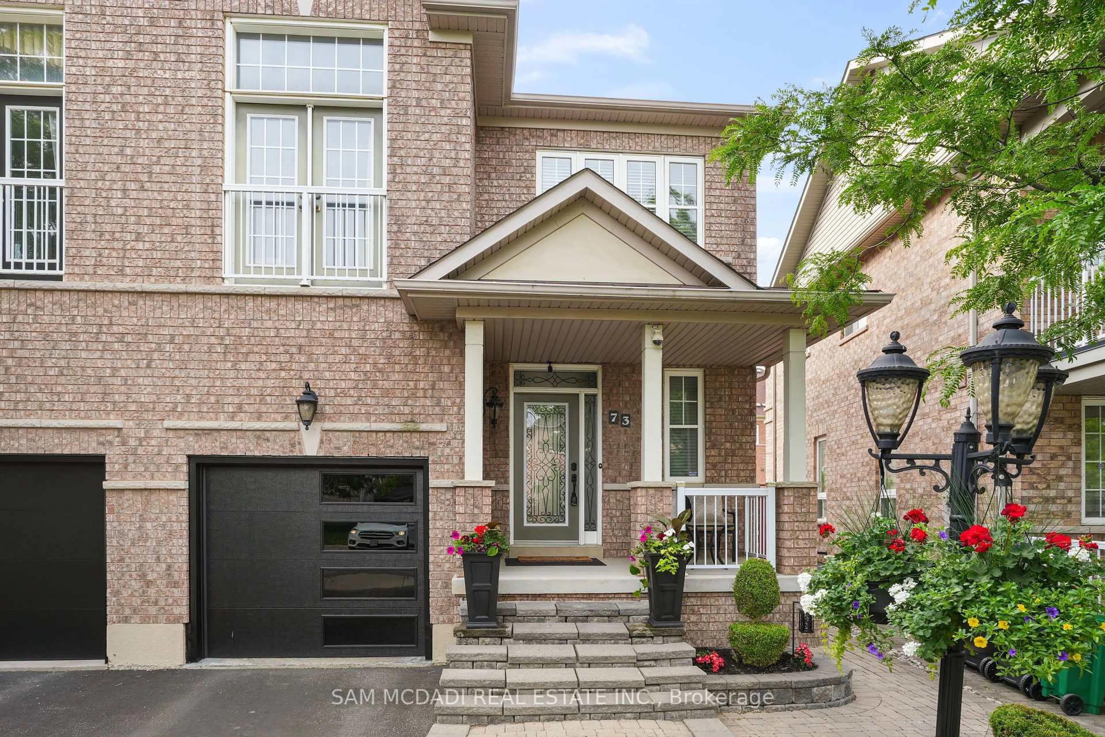 Home with brick exterior material, street for 73 Pergola Way, Brampton Ontario L6Y 5N1
