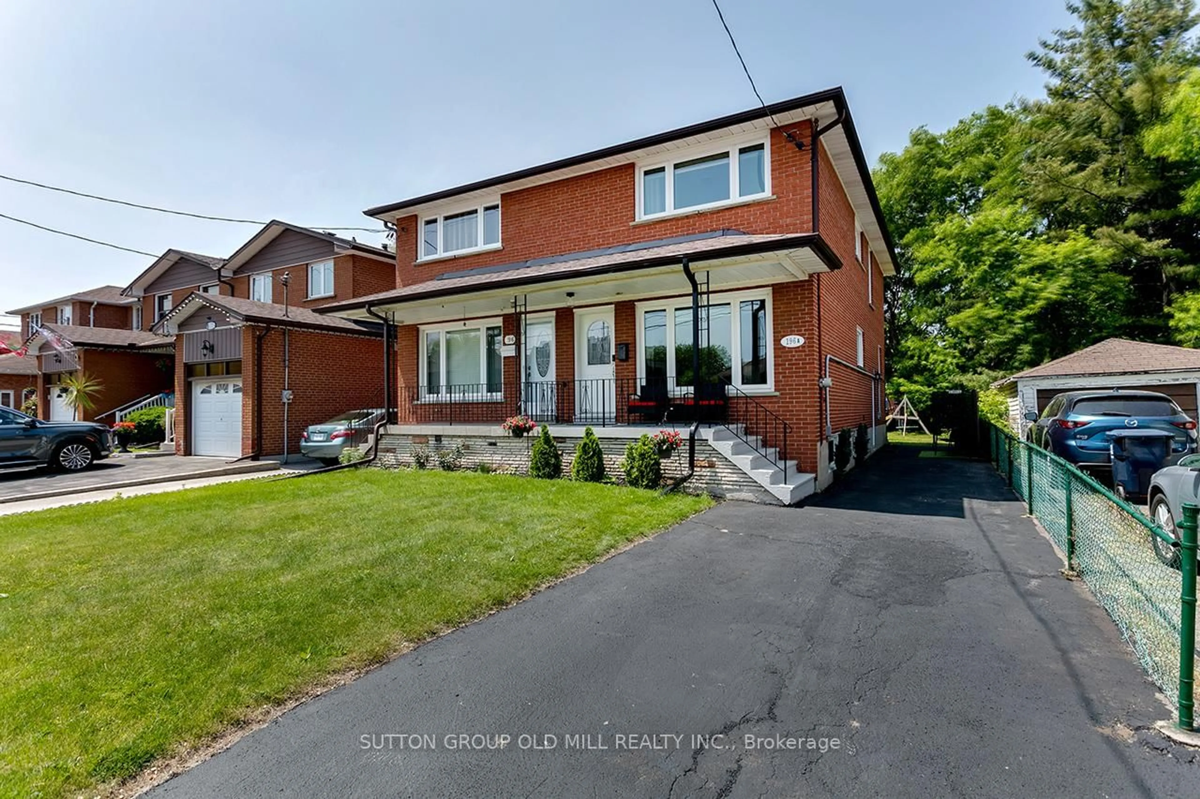 Home with brick exterior material, street for 196A Beta St, Toronto Ontario M8W 4H6