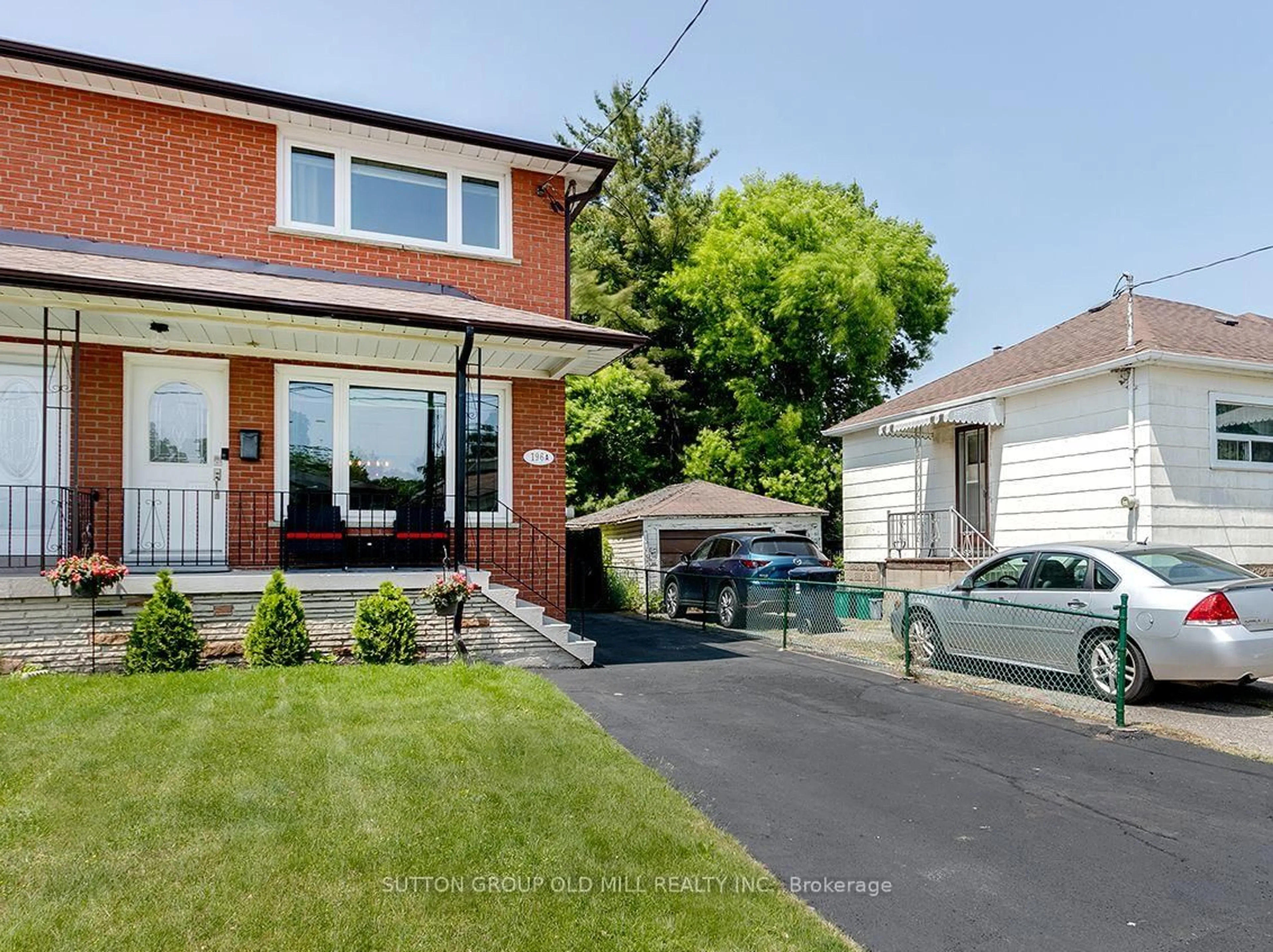 Home with brick exterior material, street for 196A Beta St, Toronto Ontario M8W 4H6