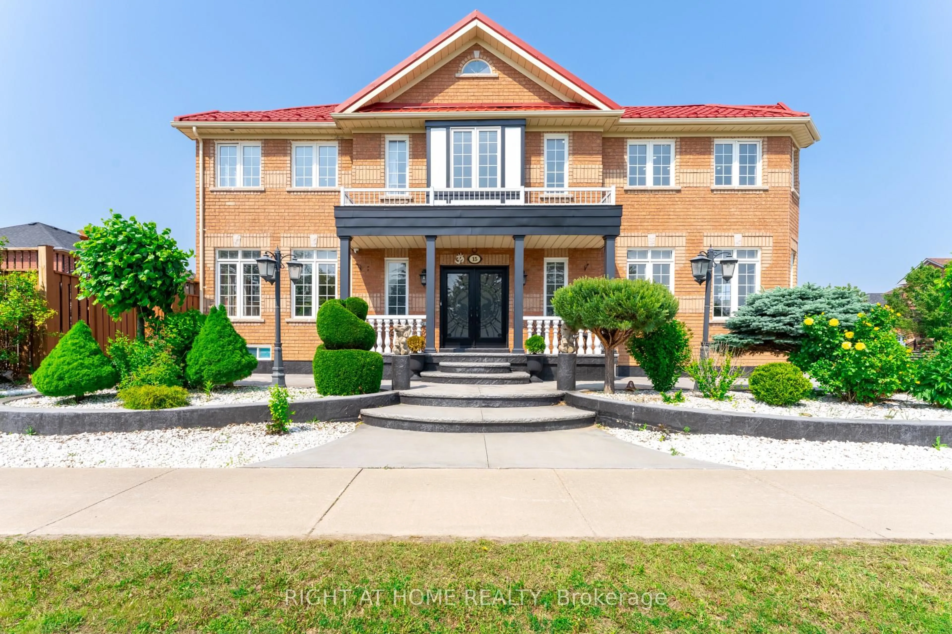 Home with brick exterior material, building for 15 Tournament Dr, Brampton Ontario L7A 3J9