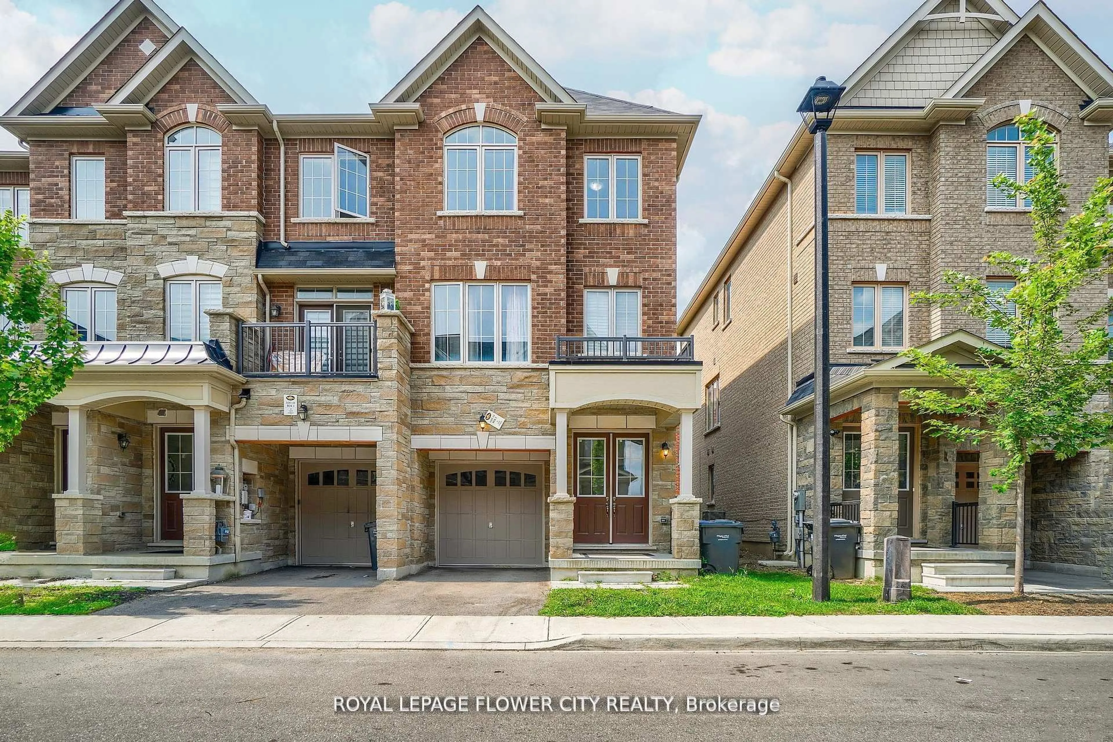 Home with brick exterior material, street for 14 Faye St, Brampton Ontario L6P 4M9