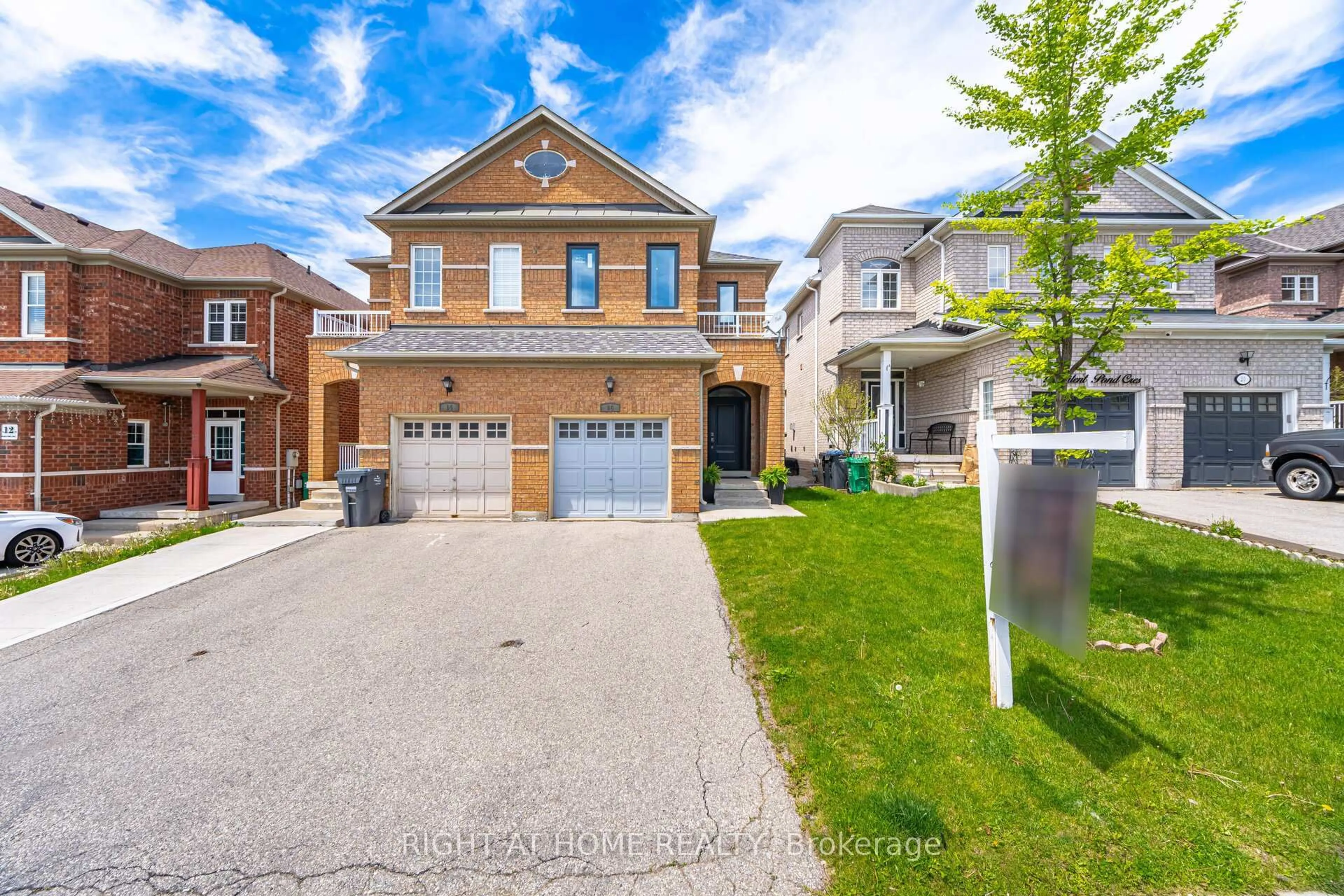 Home with brick exterior material, street for 16 Silent Pond Cres, Brampton Ontario L6V 4P2