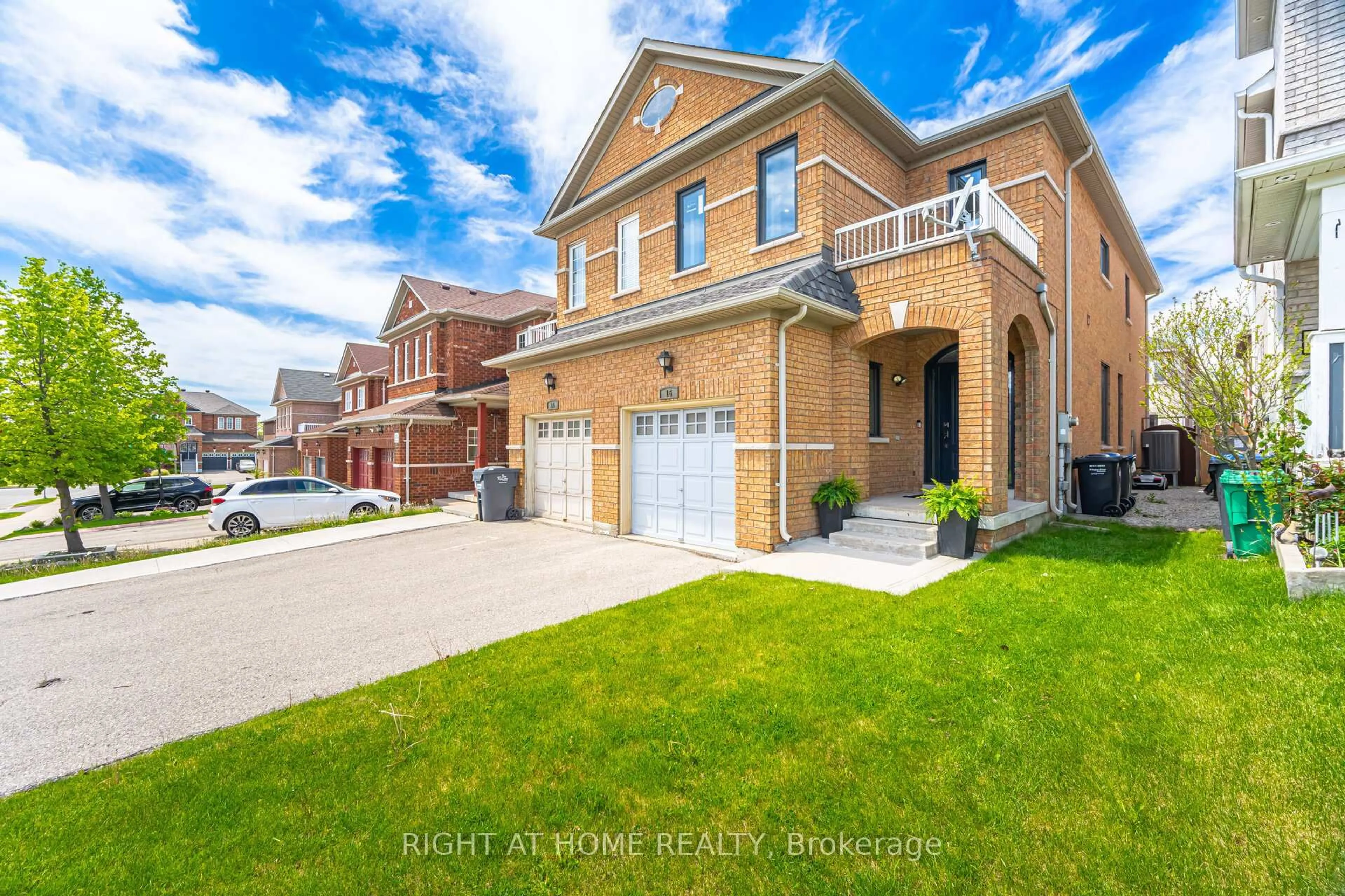 Home with brick exterior material, street for 16 Silent Pond Cres, Brampton Ontario L6V 4P2