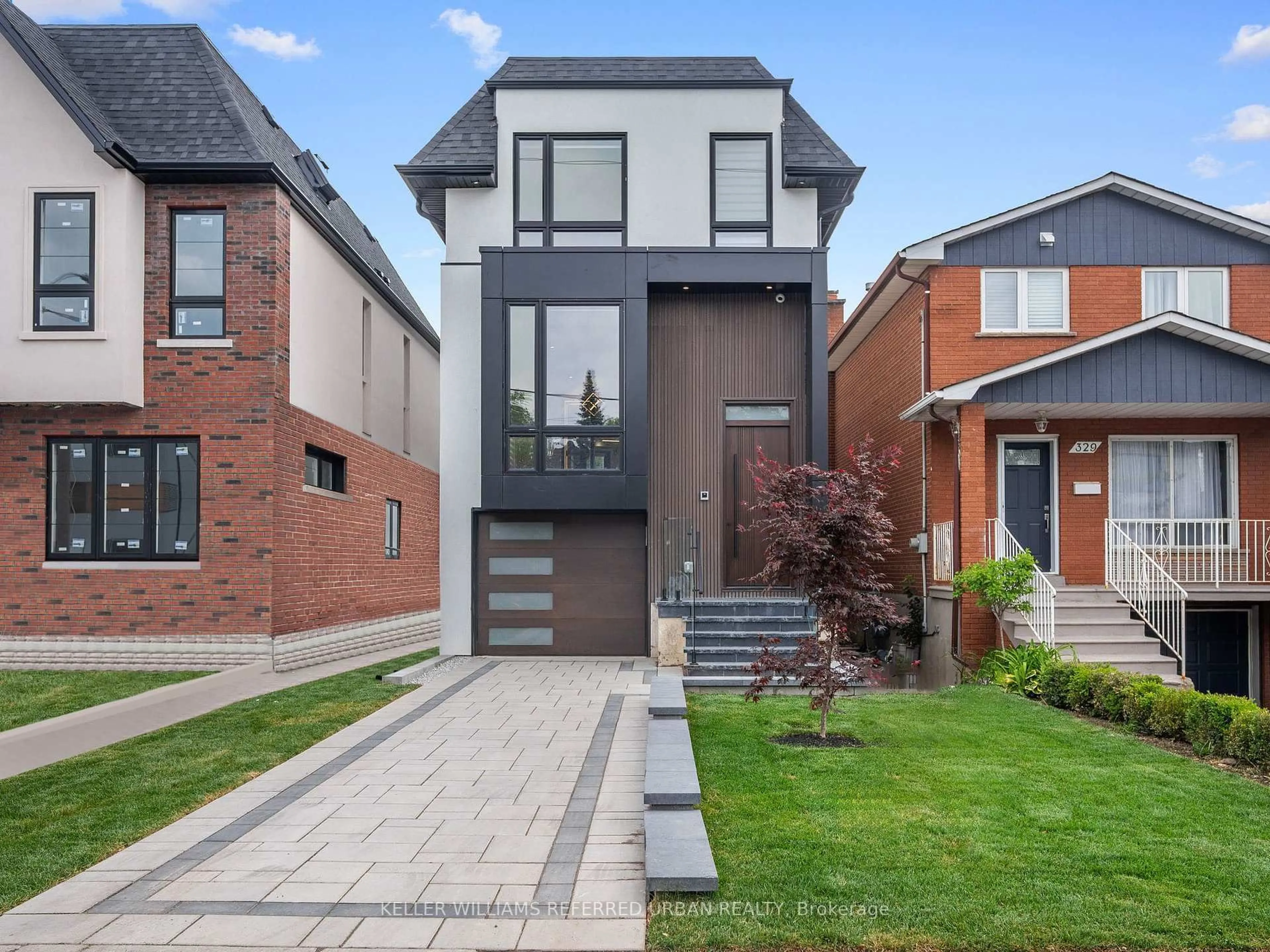Home with brick exterior material, street for 327 Melrose St, Toronto Ontario M8Z 1G7