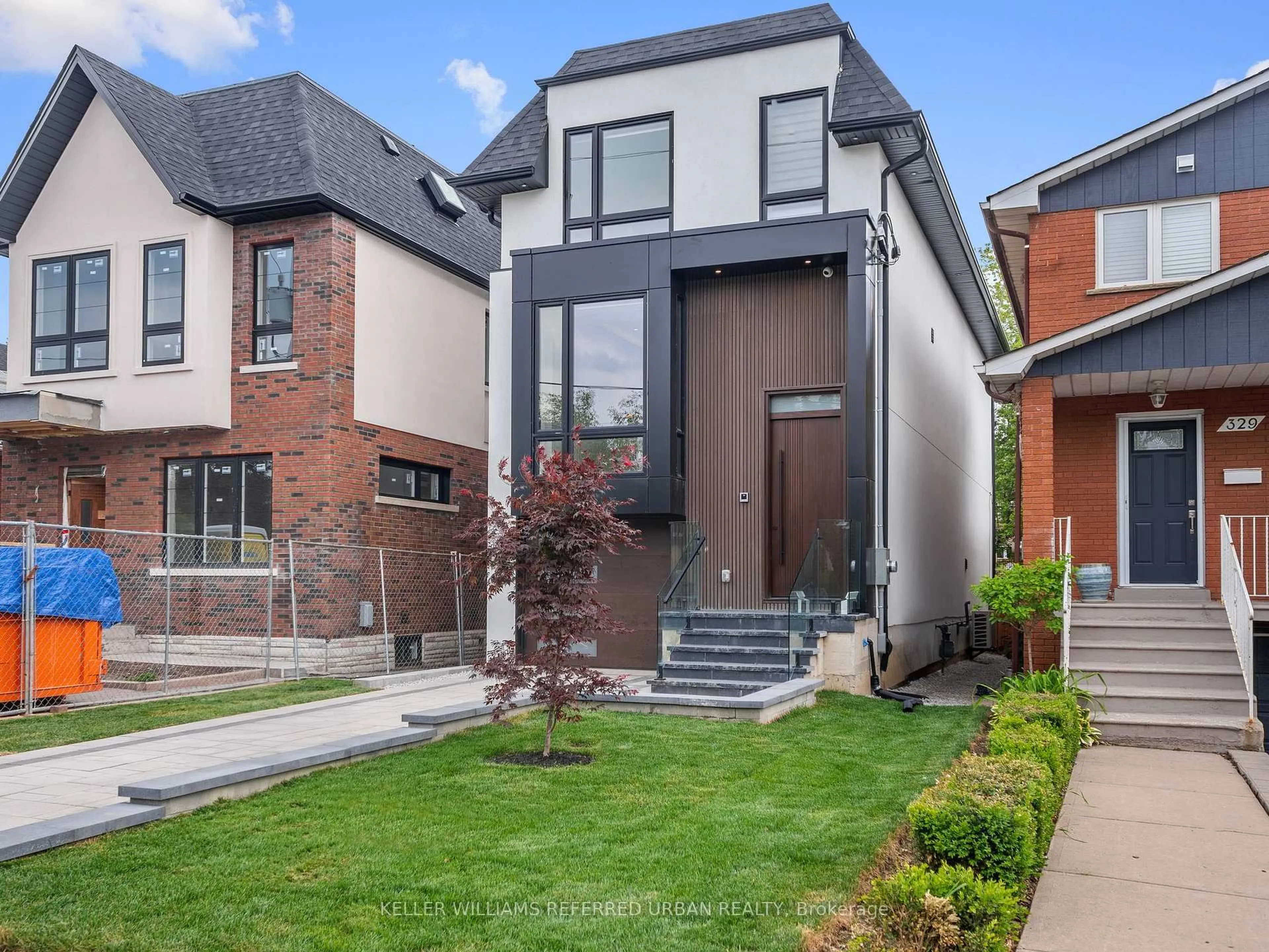 Home with brick exterior material, street for 327 Melrose St, Toronto Ontario M8Z 1G7