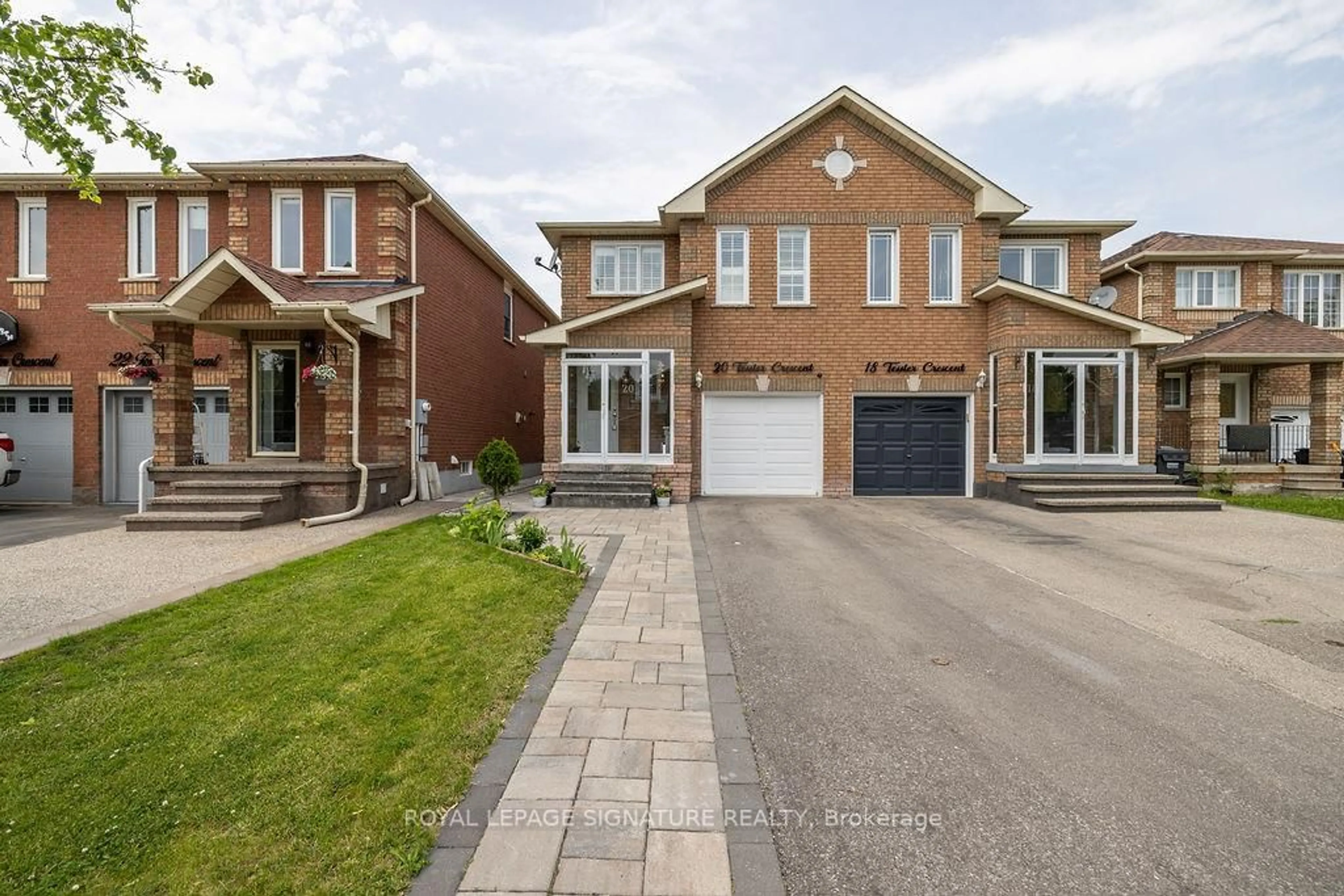 Home with brick exterior material, street for 20 Tessler Cres, Brampton Ontario L6X 4P8