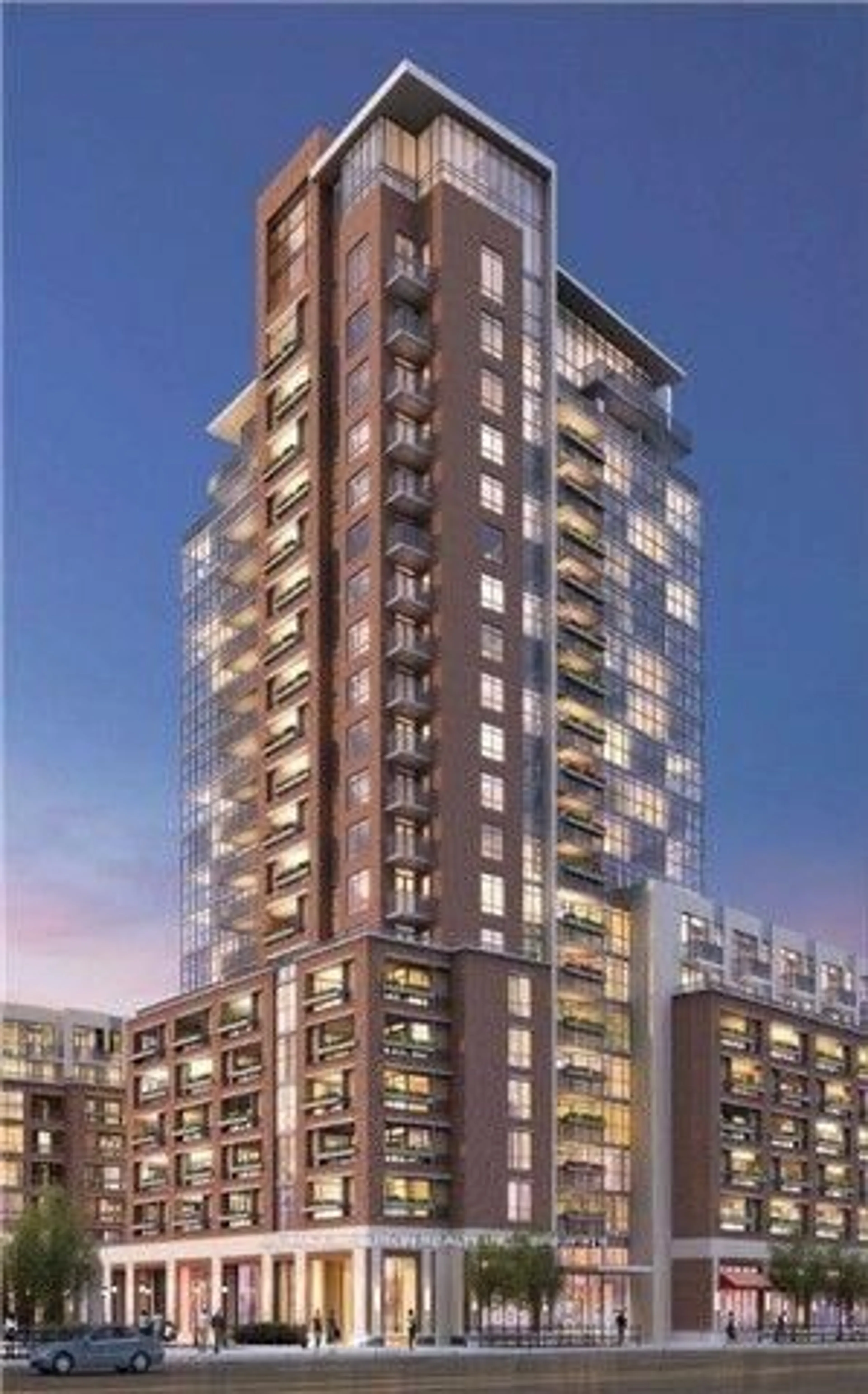 Indoor foyer for 830 Lawrence Ave #917, Toronto Ontario M6A 0A2