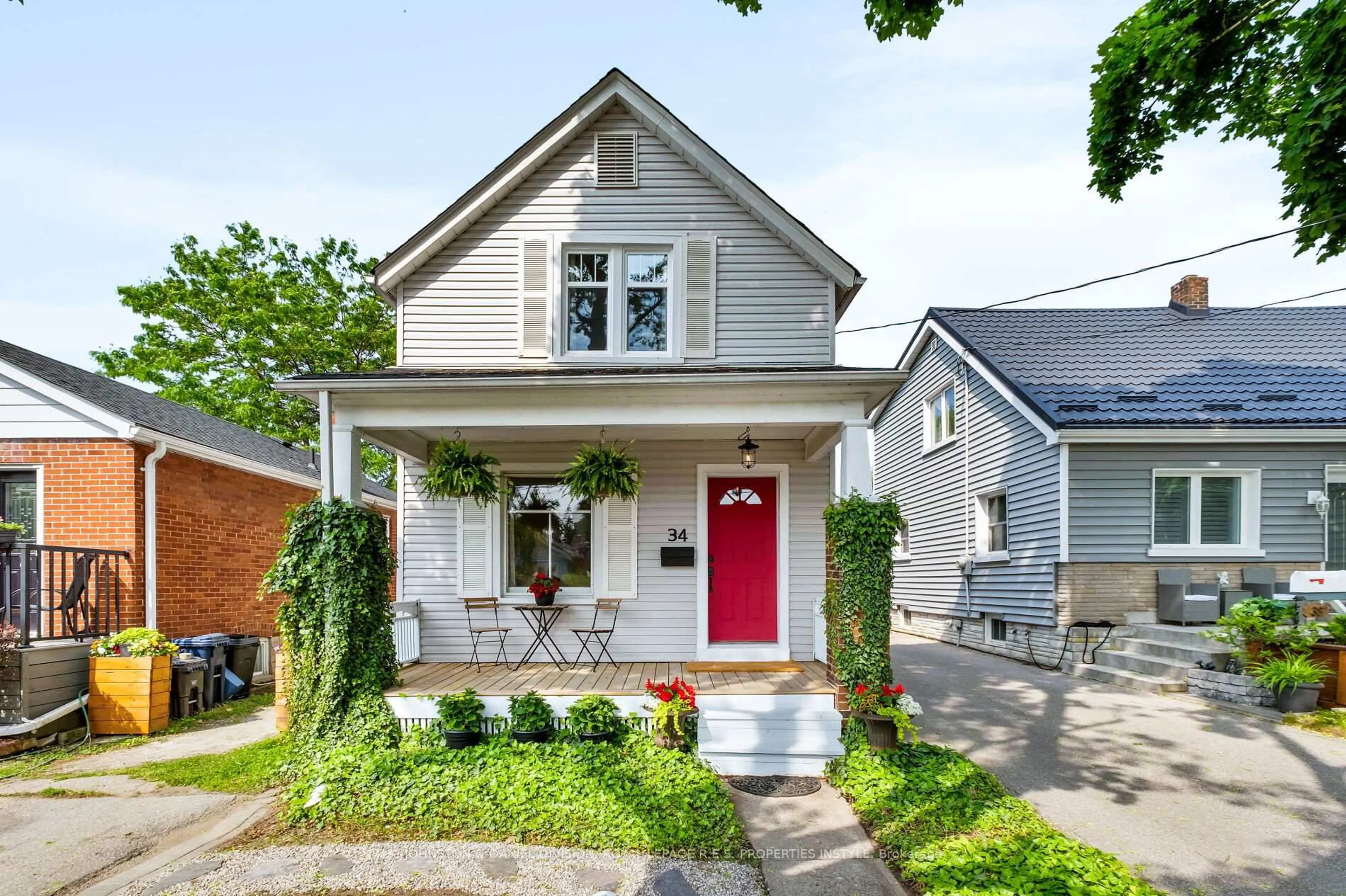 Home with brick exterior material, street for 34 Sixteenth St, Toronto Ontario M8V 3J8