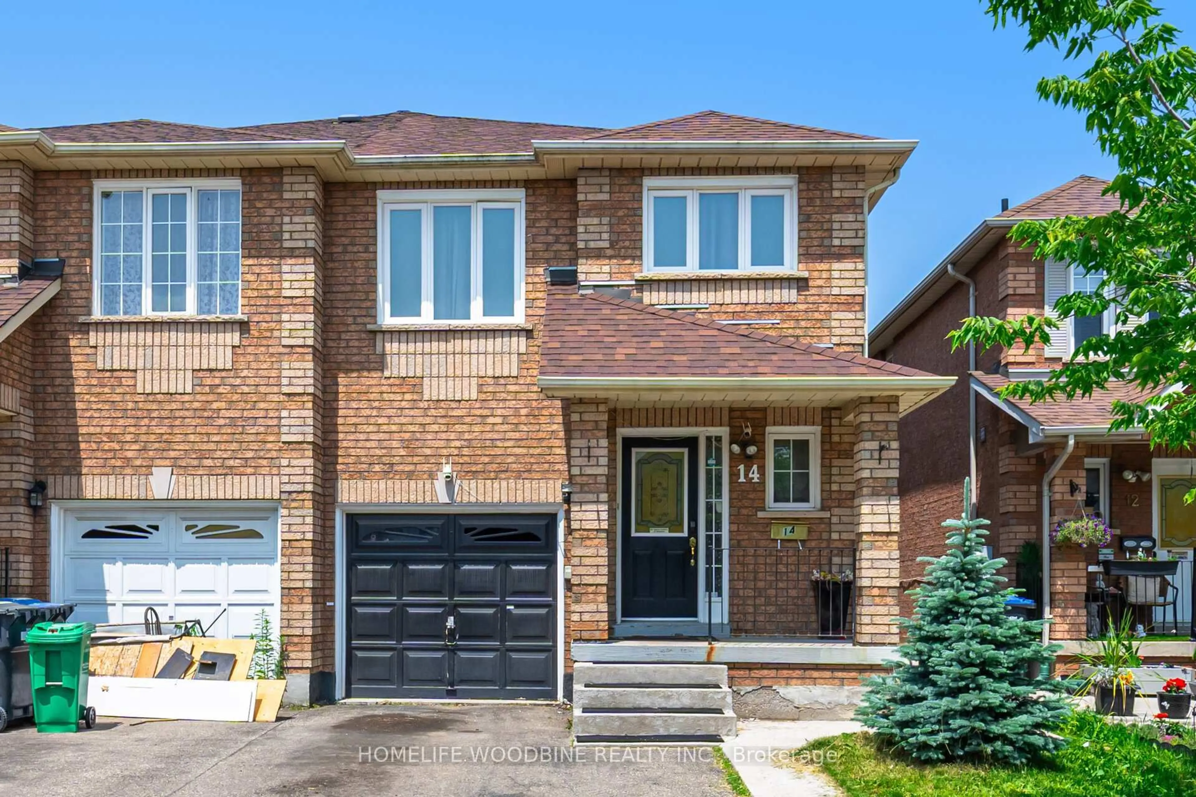 Home with brick exterior material, street for 14 Tessler Cres, Brampton Ontario L6X 4P8